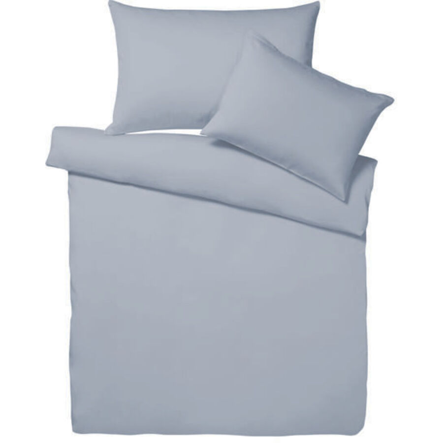 Living Home Bettwäschegarnitur Uni Perkal