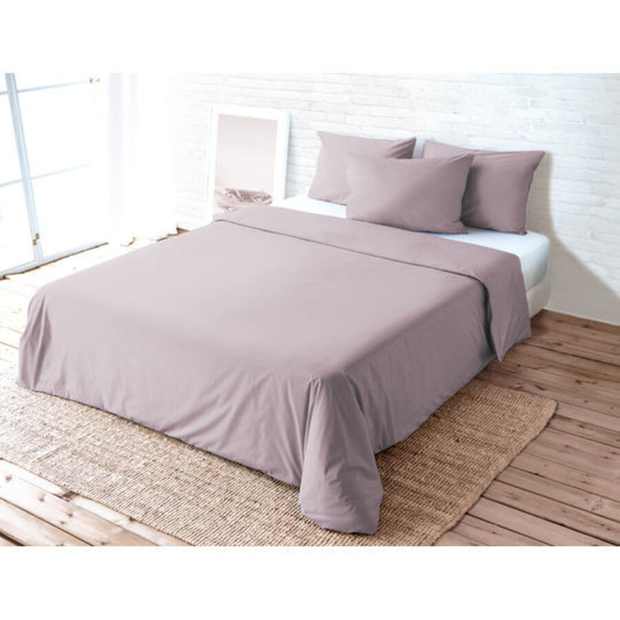 Living Home Bettwäschegarnitur Uni Perkal