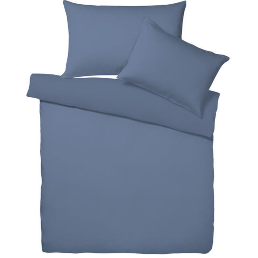 Living Home Bettwäschegarnitur Melange Uni