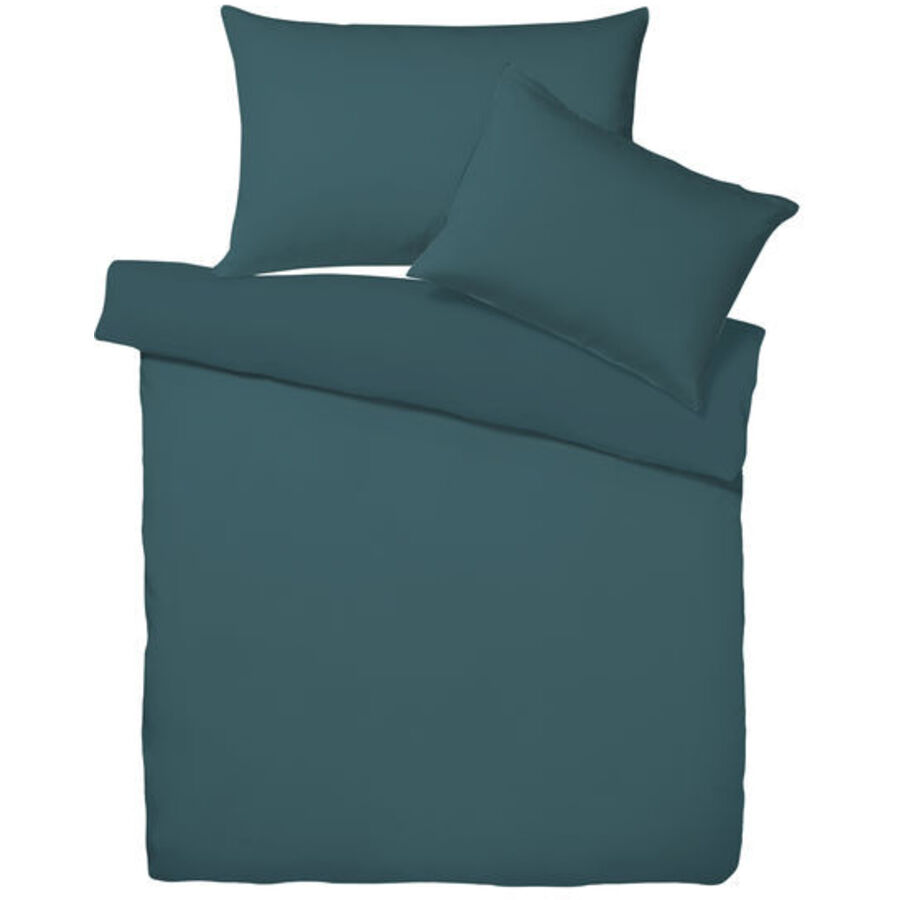 Living Home Bettwäschegarnitur Melange Uni