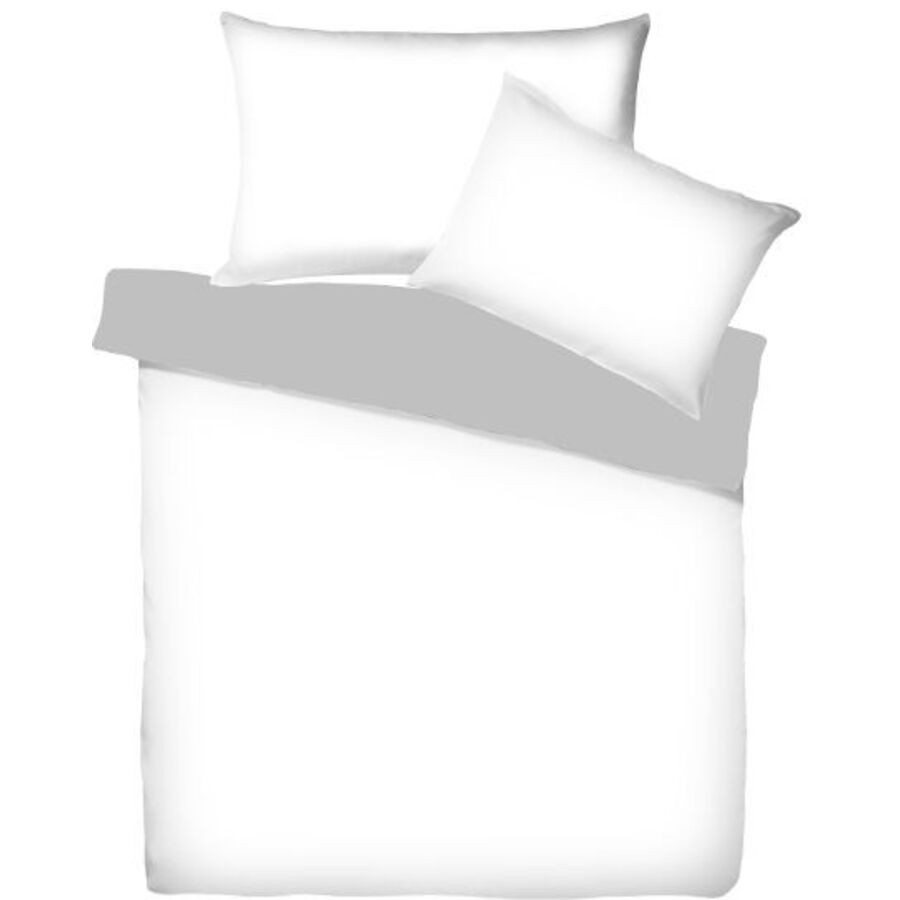 Living Home Duvetbezug Uni Doubleface