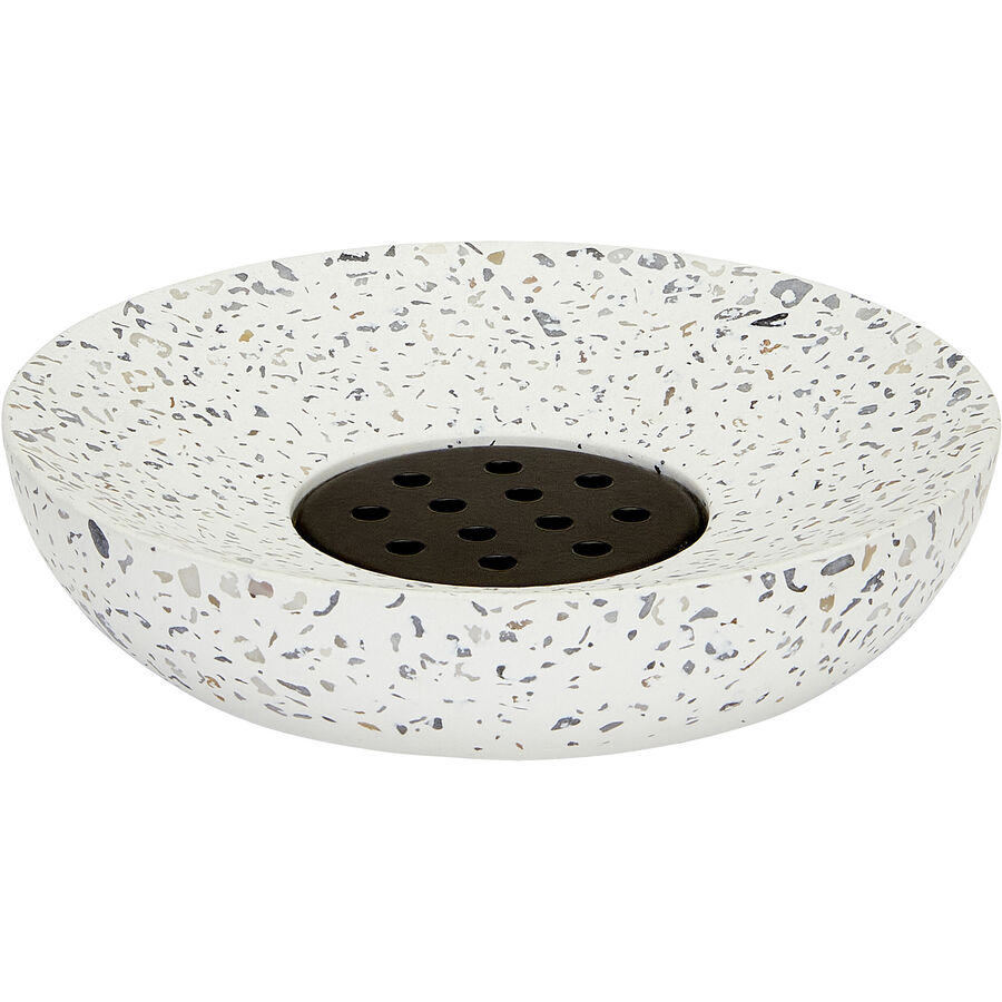 Seifenschale Granity Weiss Kunststoff 12 cm 12 cm
