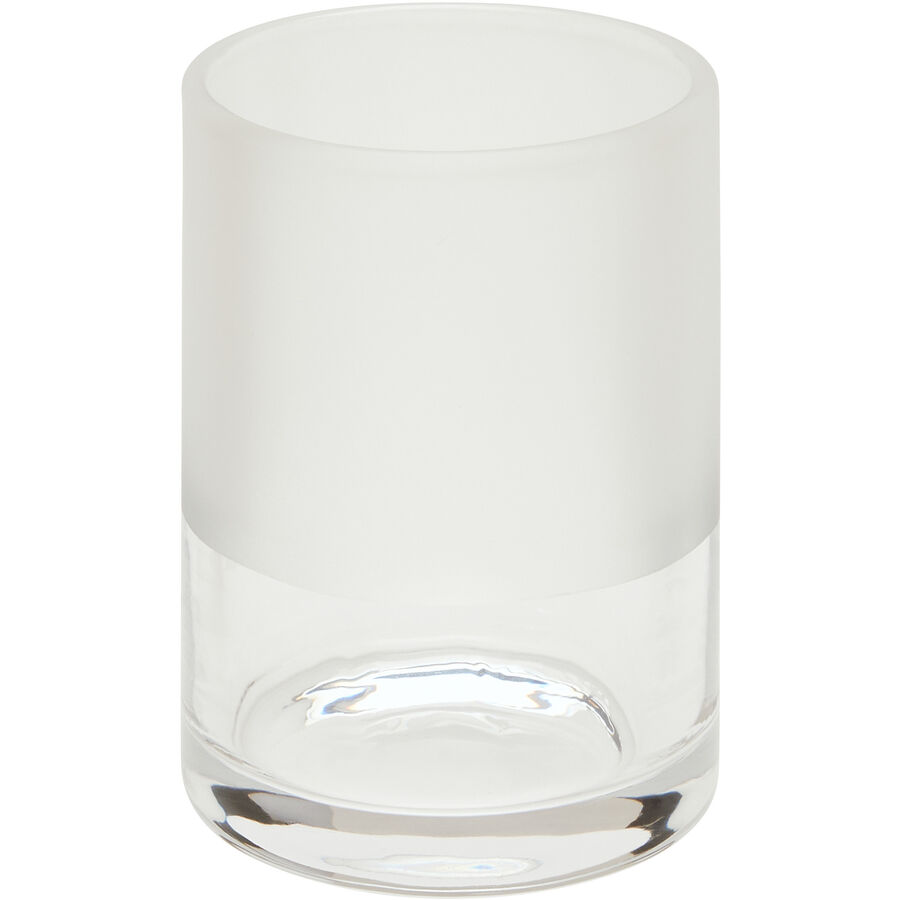 Zahnbecher Amber Transparent Glas 7 cm 10 cm