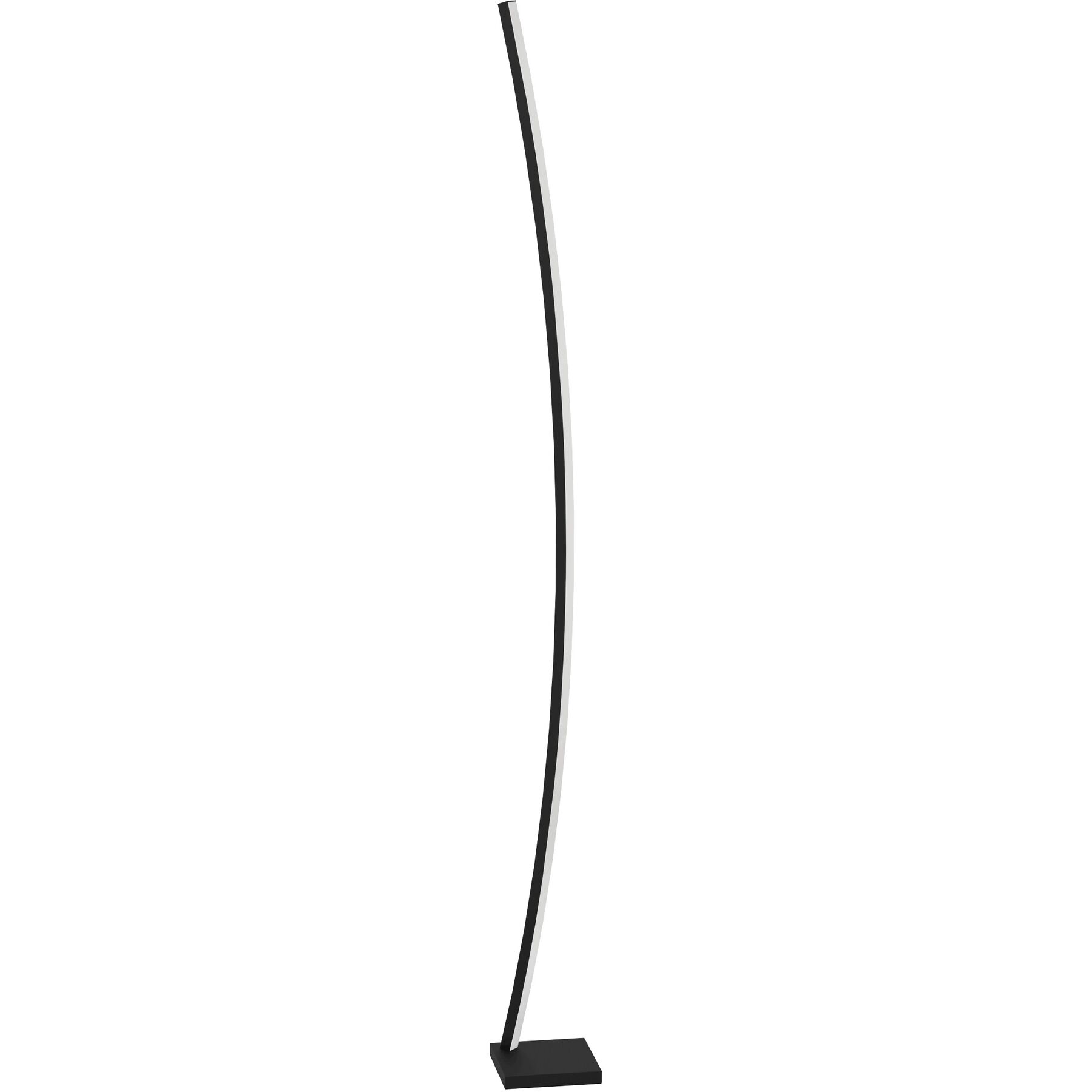 Eglo Stehlampe Picacha Schwarz/weiss Kunststoff/Stahl 3600 lm - LED - Lichtfarbe: Warmweiss - LED Energiesparlampen