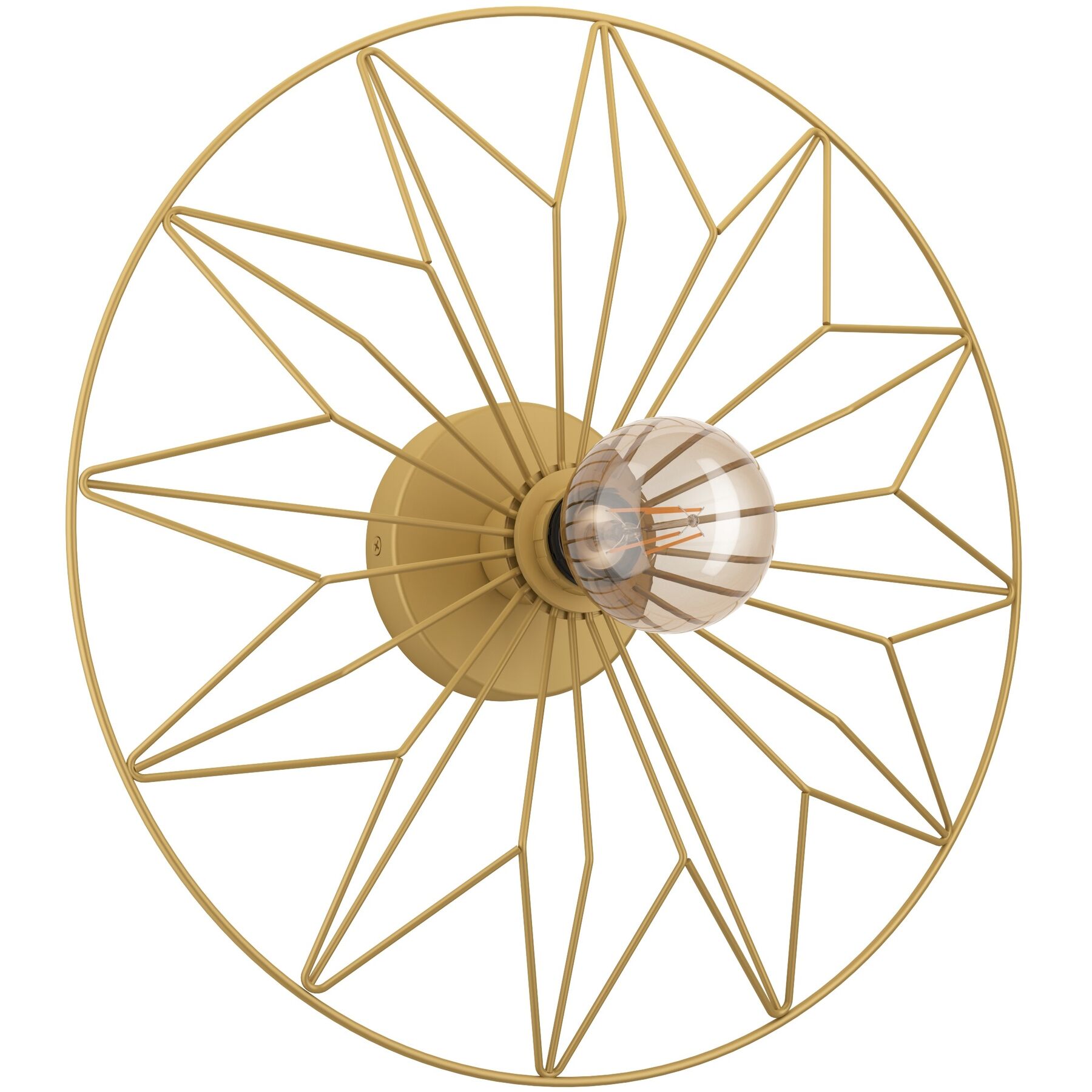 Eglo Deckenlampe Castanuelo Goldfarben Stahl