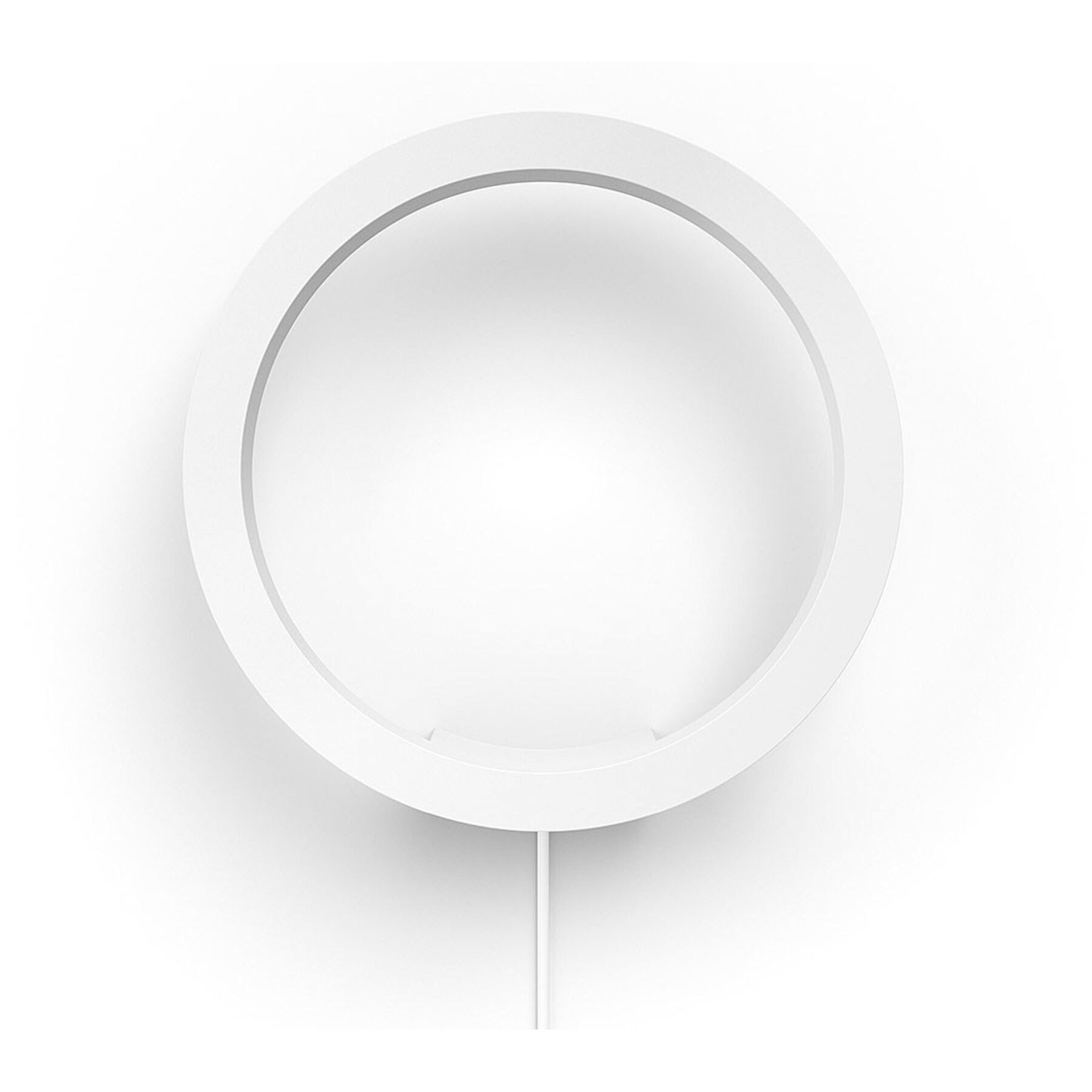 Wandlampe Philips Hue Sana Metall weiss Ø 25.5cm - Material: Aluminium - LED - Lichtfarbe: Warmweiss - Kaltes Tagesweiss - LED Energiesparlampen
