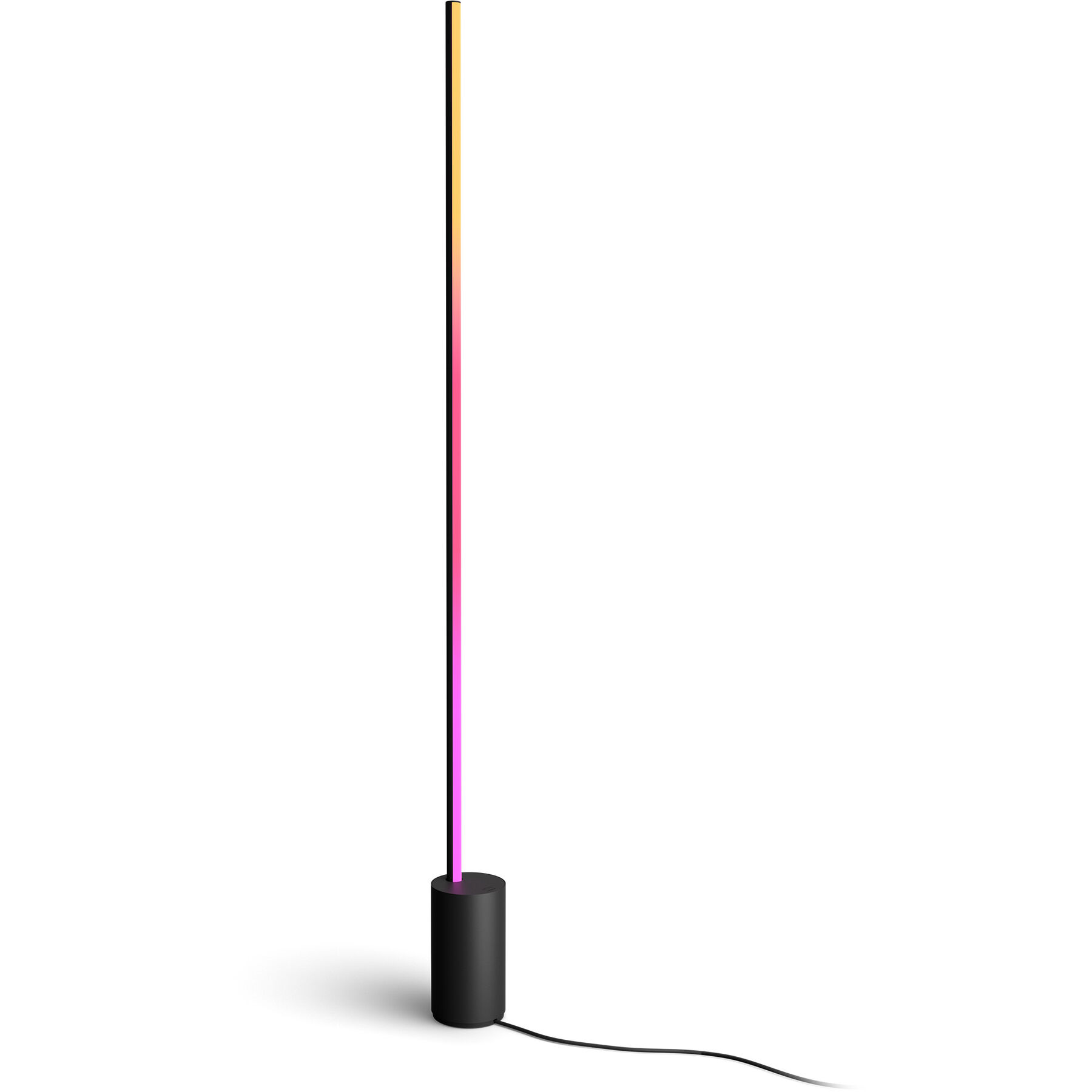 Stehlampe Philips Hue Schwarz Aluminium 1800 lm Dimmbar H 1506 mm - LED - Lichtfarbe: Warmweiss - Kaltes Tagesweiss - LED Energiesparlampen