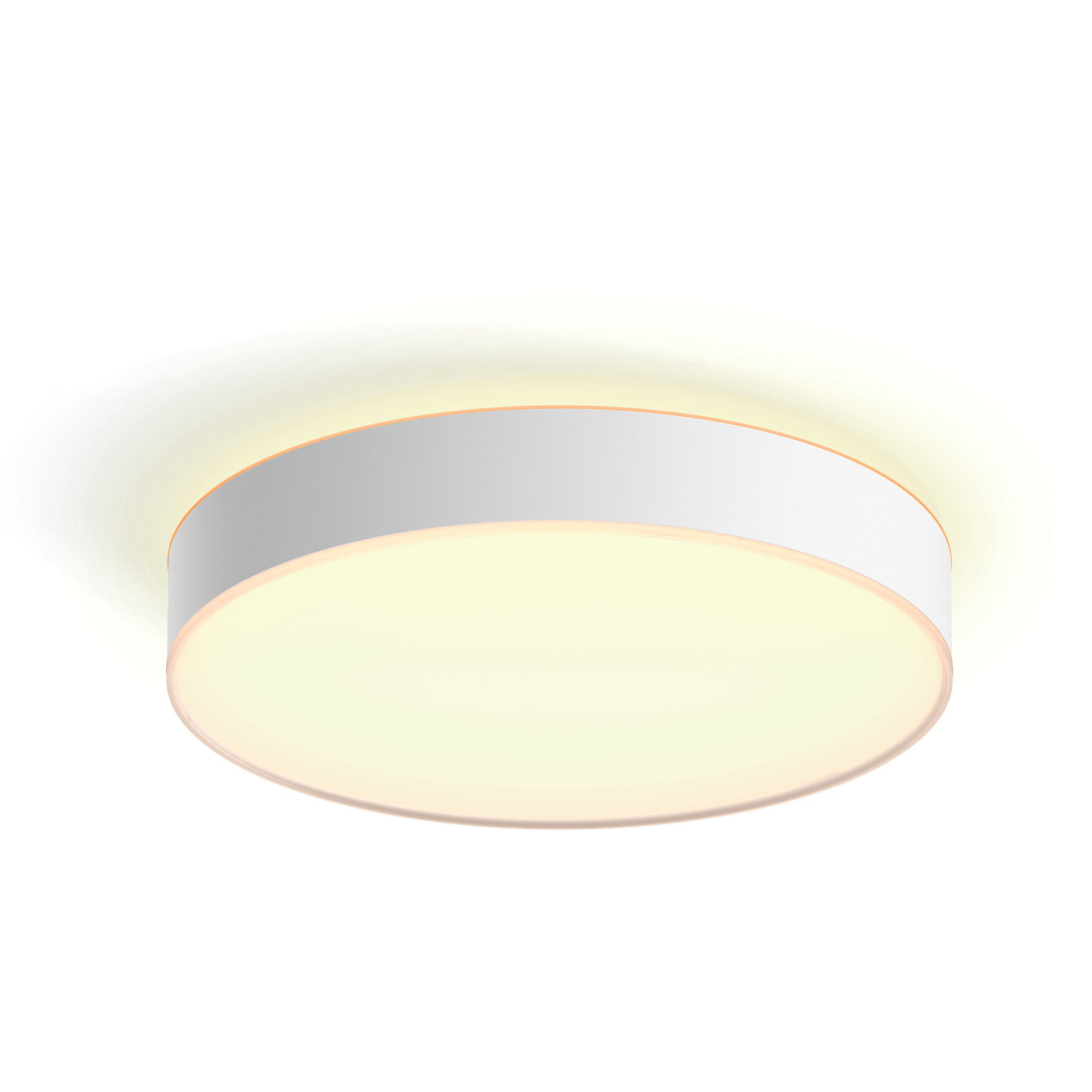 Deckenlampe Philips Hue weiss Metall/Kunststoff 4500 lm Dimmbar B 42.5 cm - LED - Lichtfarbe: Warmweiss - Tageslichtweiss- LED Energiesparlampe