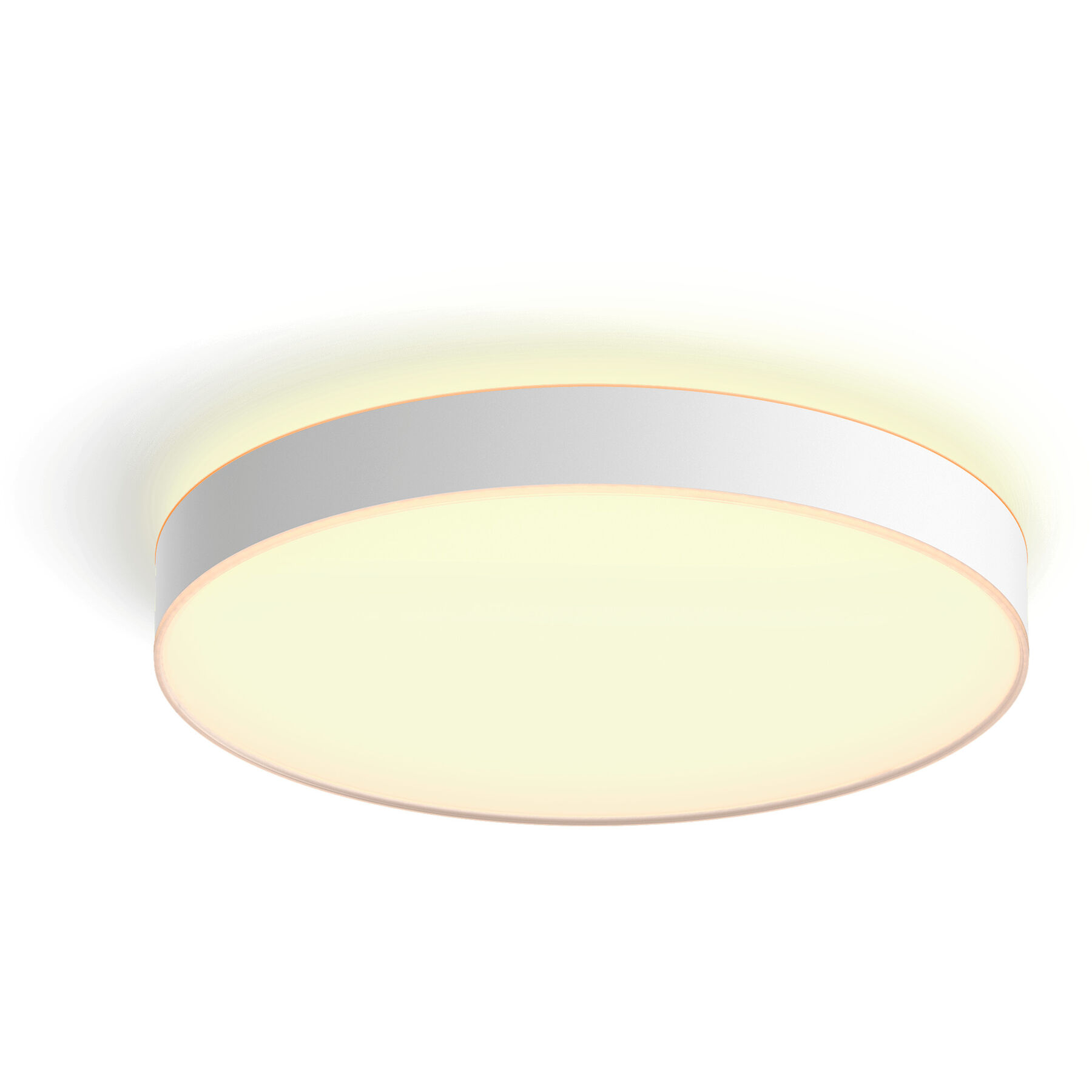 Deckenlampe Philips Hue weiss Metall/Synthetik 4750 lm Dimmbar B 55.1 cm - LED - Lichtfarbe: Warmweiss - Kaltes Tagesweiss- LED Energiesparlampe