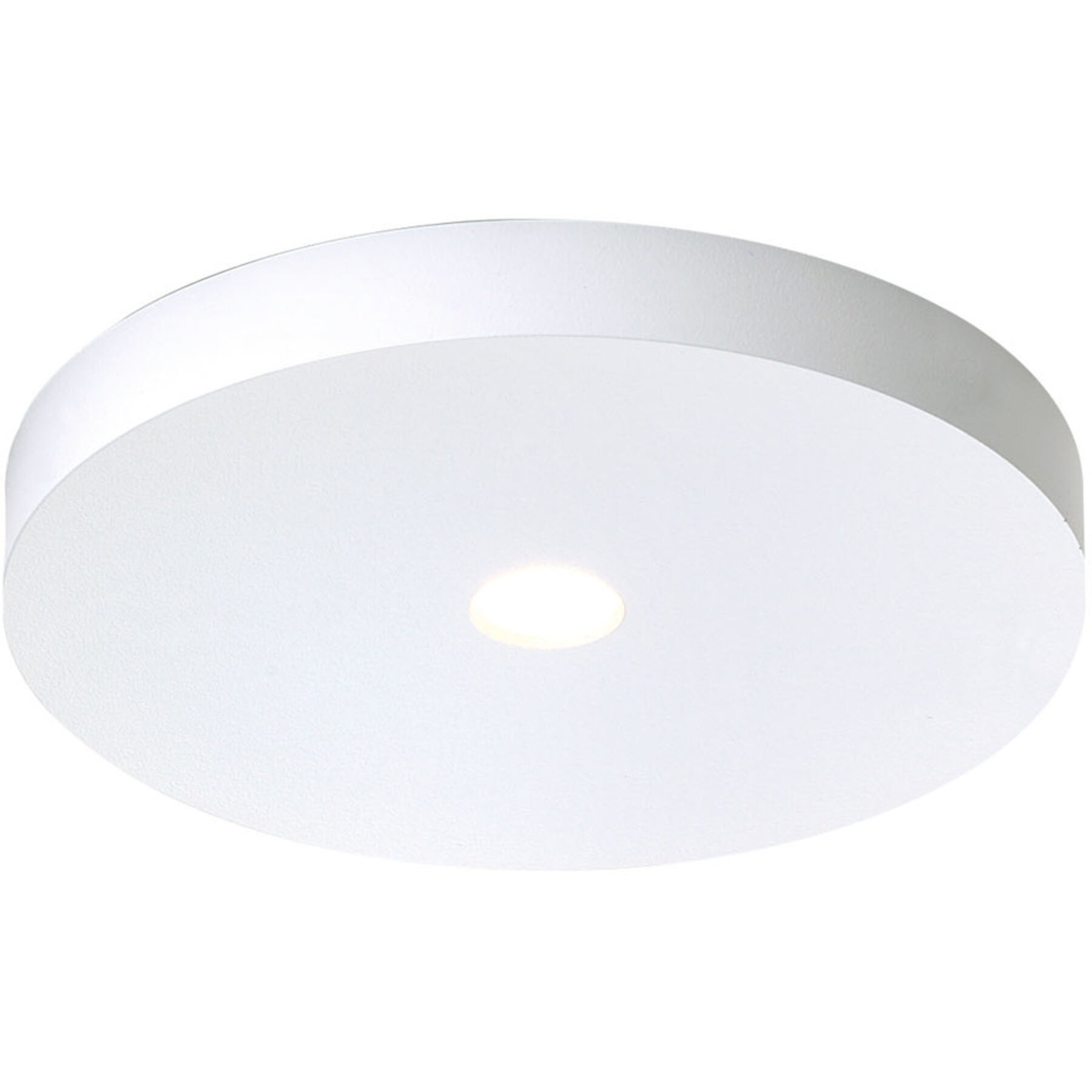 Bopp Deckenlampe Close weiss Aluminium 595 lm Dimmbar B 12 cm - LED - Lichtfarbe: Extra warmweiss- LED Energiesparlampe