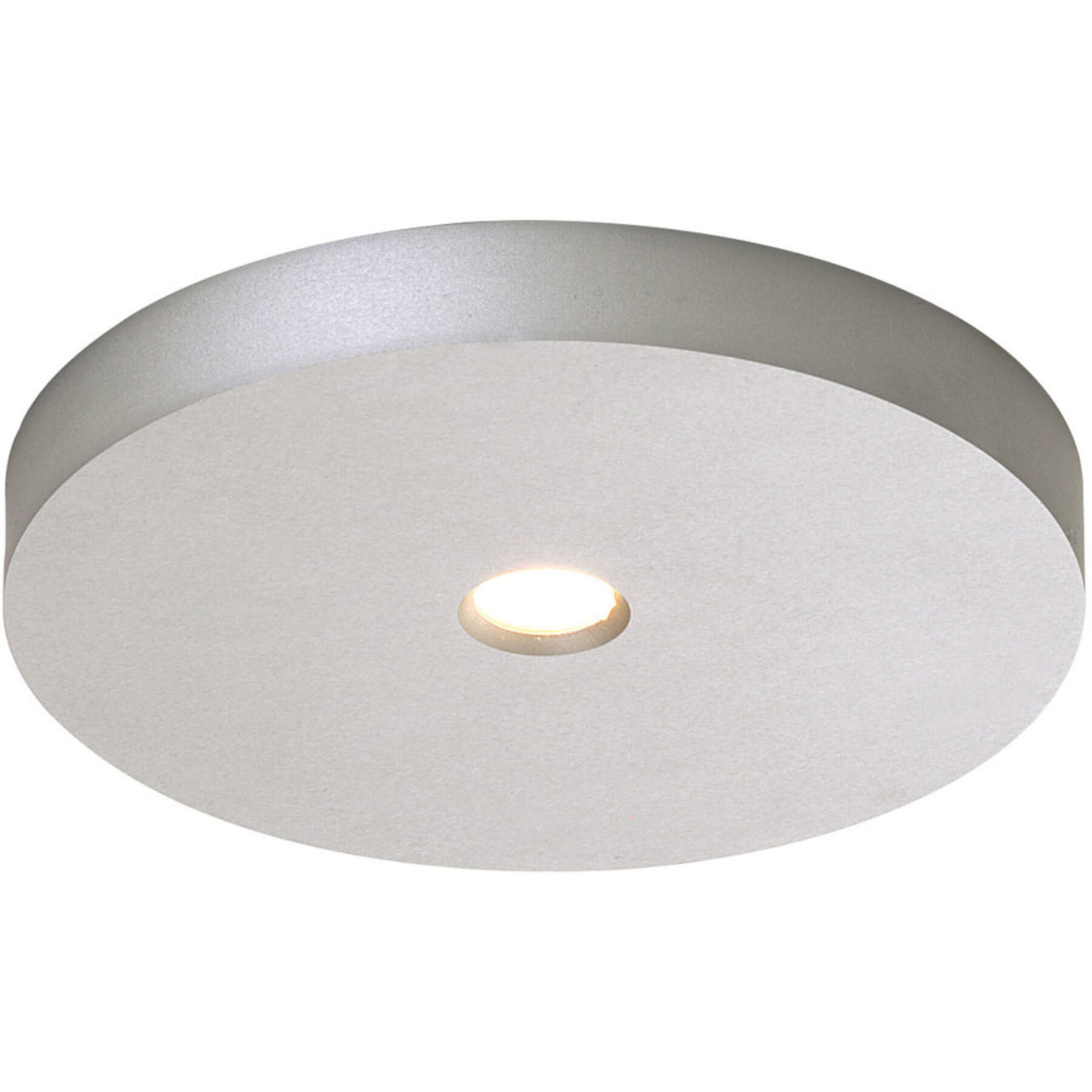 Bopp Deckenlampe Close Aluminium eloxiert Aluminium 595 lm Dimmbar B 12 cm - LED - Lichtfarbe: Extra warmweiss- LED Energiesparlampe