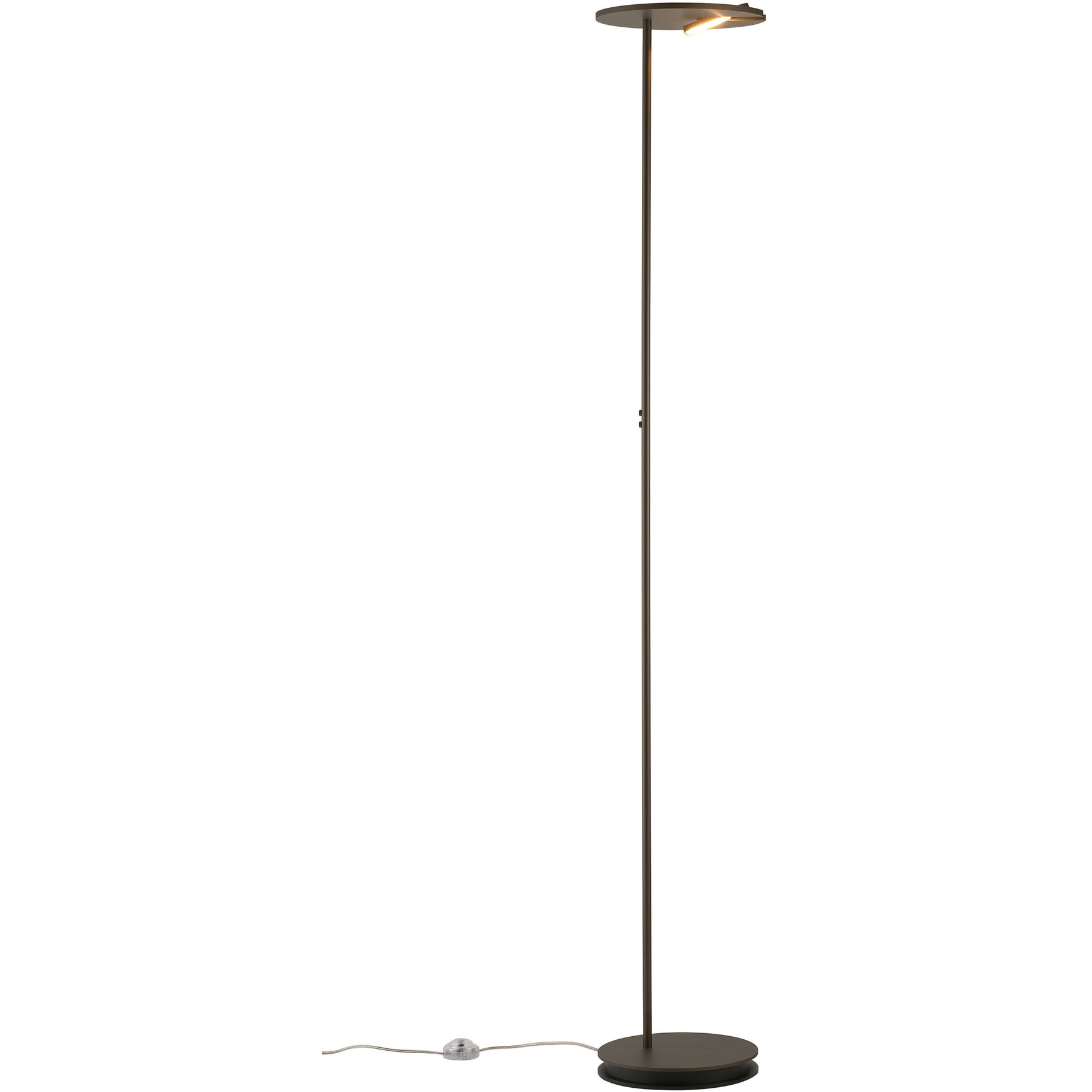 Bopp Stehlampe Share Bronze Aluminium 6200 lm Dimmbar H 180 cm - LED - Lichtfarbe: Extra warmweiss - LED Energiesparlampen