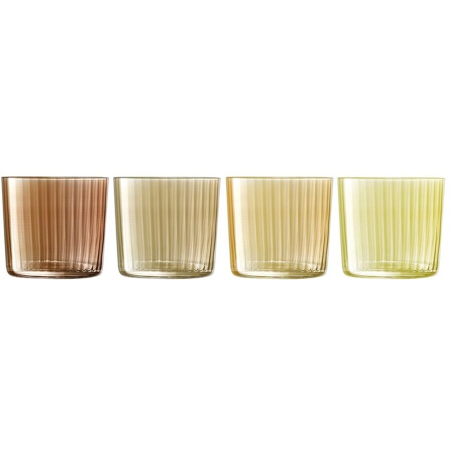 Kelch-Set Gems Braun/Bronze Glas 0.31 l
