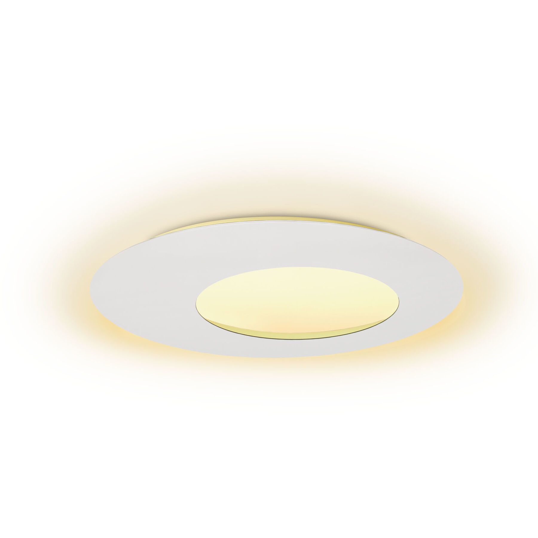 Escale Deckenlampe Blade weiss Aluminium 9900 lm B 79 cm - LED - Lichtfarbe: Extra warmweiss- LED Energiesparlampe