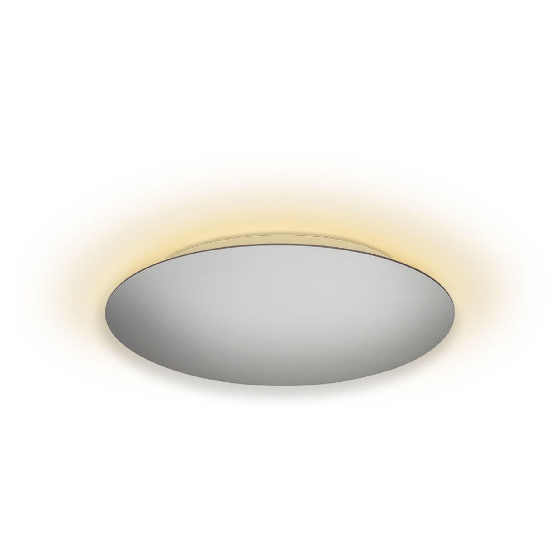 Escale Deckenlampe Blade silber Aluminium 2000 lm B 34 cm - LED - Lichtfarbe: Extra warmweiss- LED Energiesparlampe