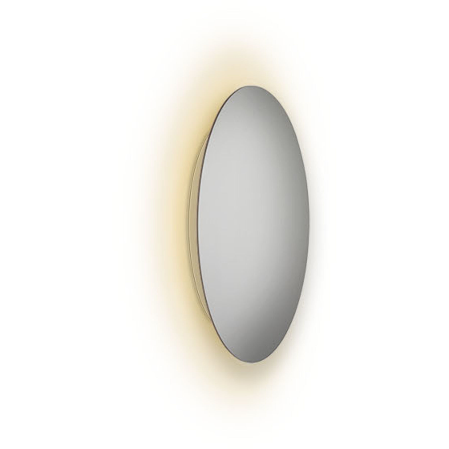 Escale Deckenlampe Blade silber Aluminium 900 lm B 18 cm - LED - Lichtfarbe: Extra warmweiss - LED Energiesparlampen