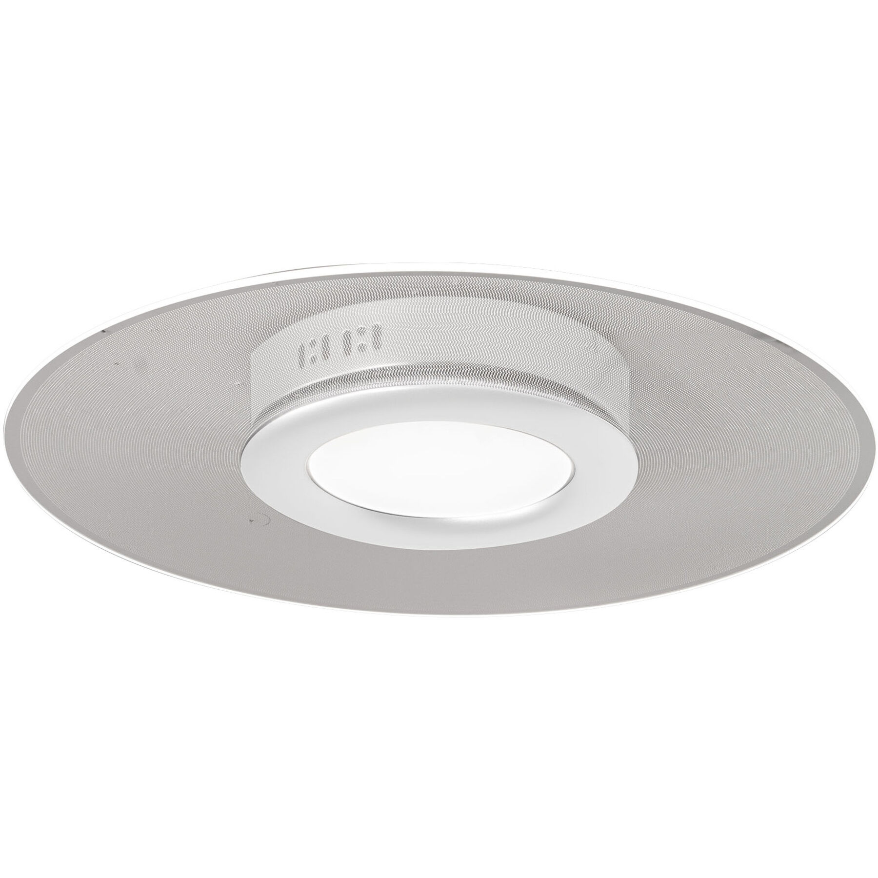 Deckenlampe Avleen weiss Metall/Acryl 3000 lm B 50 cm - LED - Lichtfarbe: Warmweiss- LED Energiesparlampe
