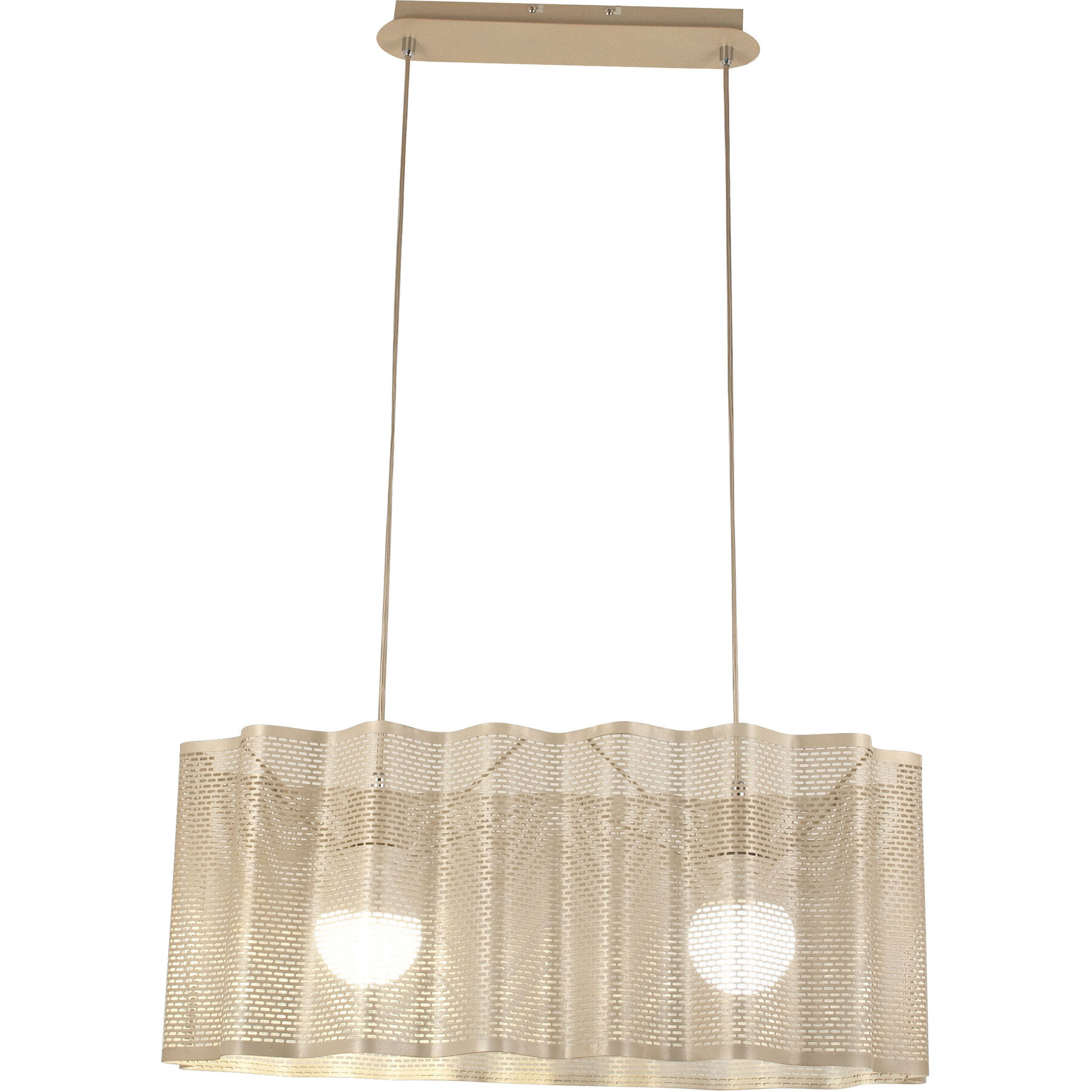 Pendellampe Gilbert gold Metall B 30 cm