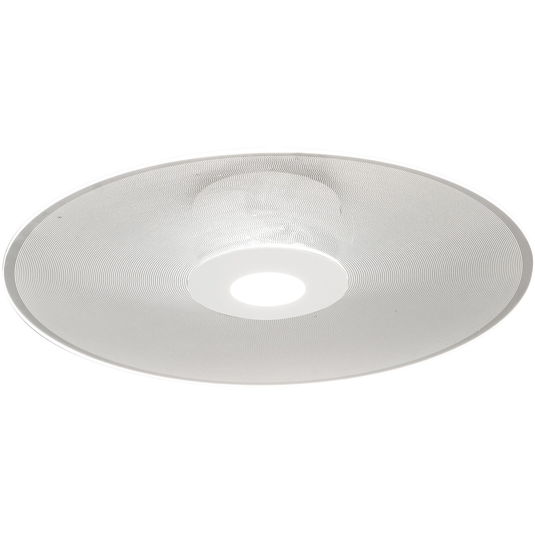 Deckenlampe Azure weiss Metall/Acryl 1500 lm B 45 cm - LED - Lichtfarbe: Warmweiss - LED Energiesparlampen