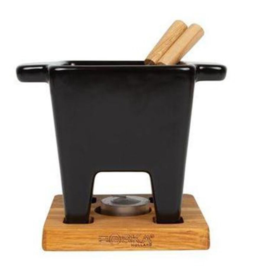 diverse Fondue-Set Tapas