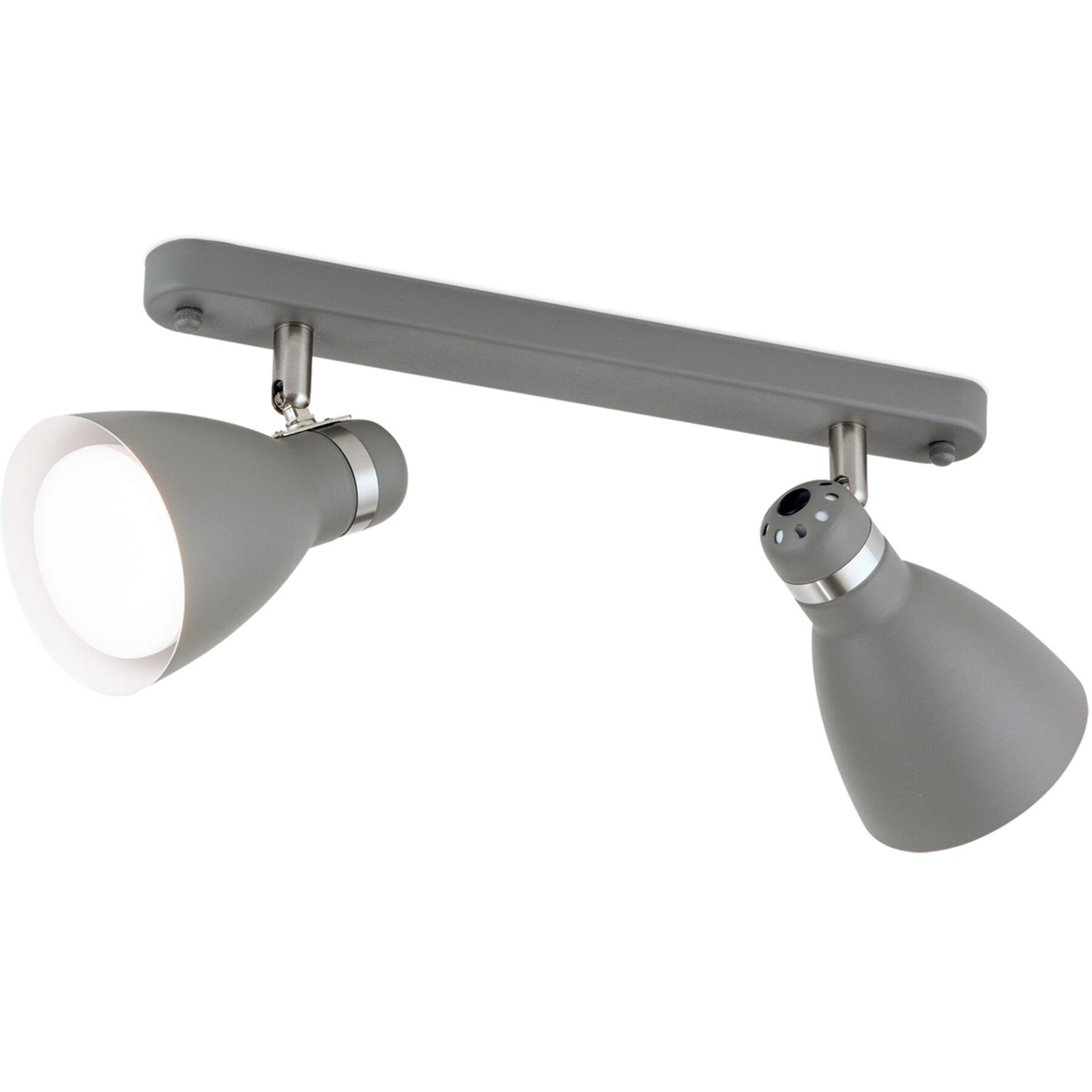 Spot School grau Stahl B 36 cm