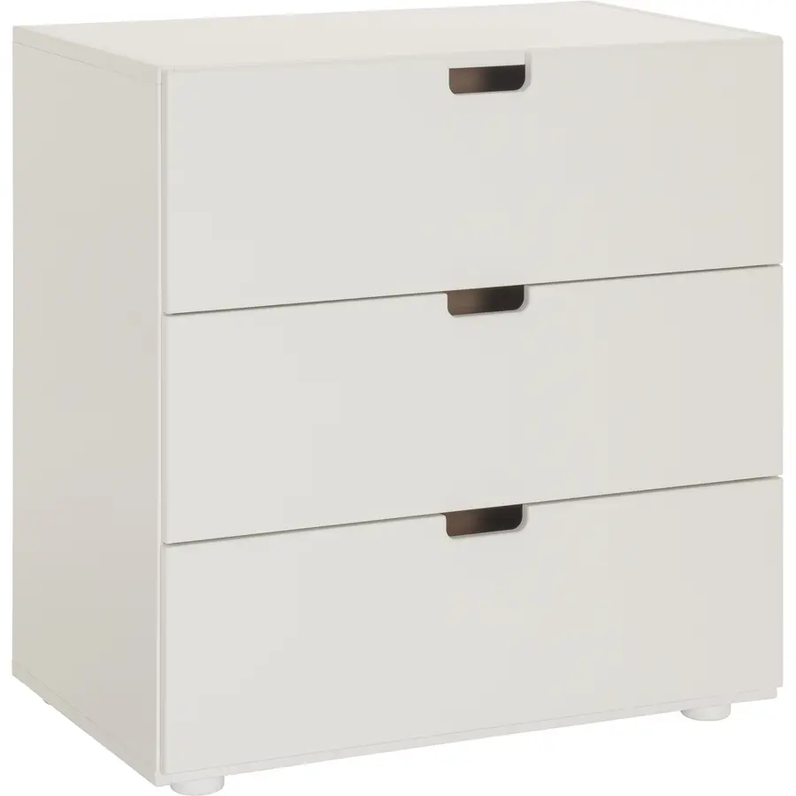 Kommode Elina weiss Buche B 70 H 70 cm