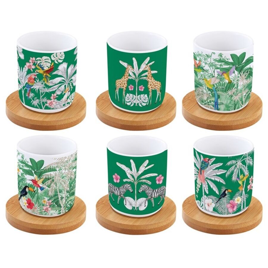 Easy Life Espressotasse inkl. Untertasse Coffee Mania