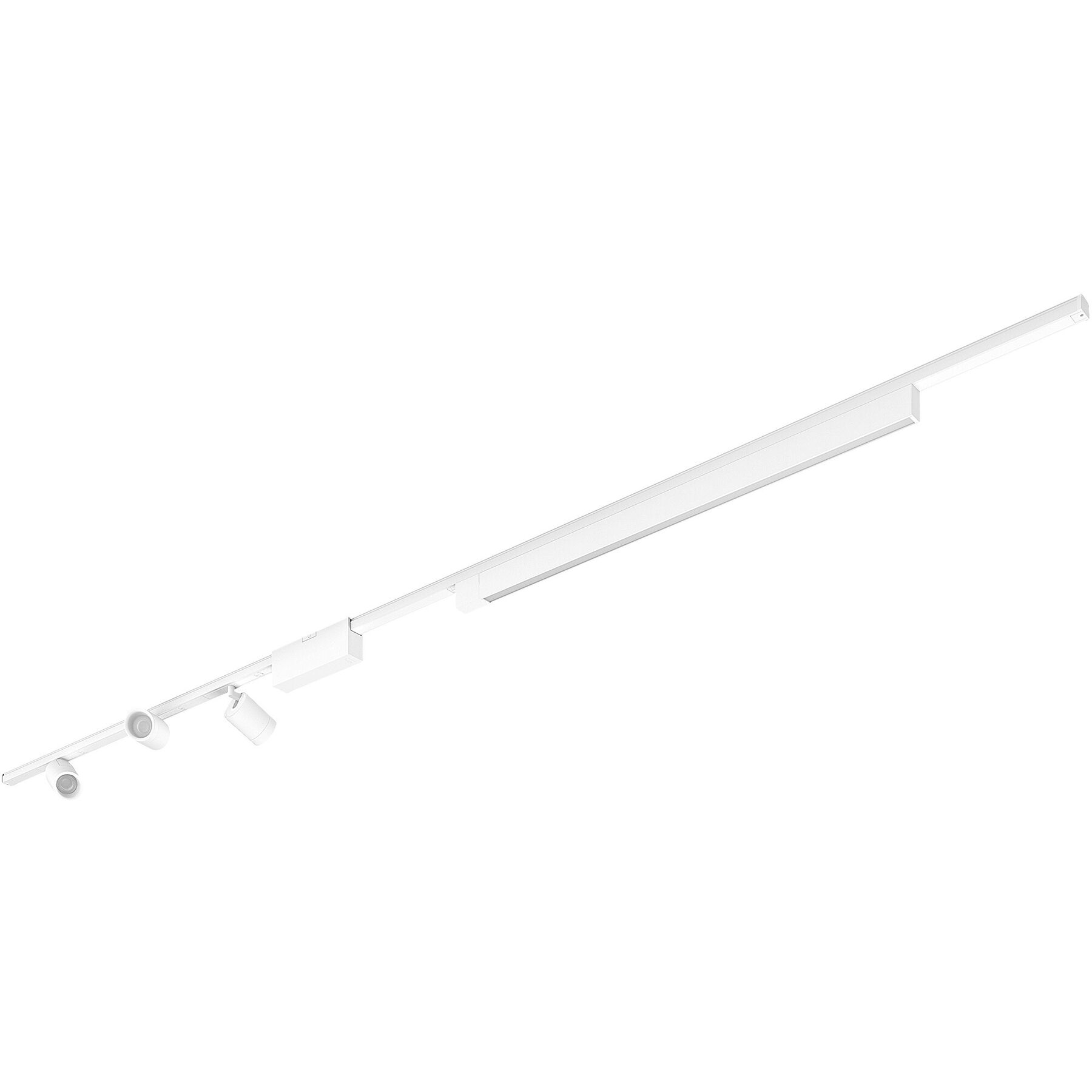 Deckenlampe Philips Hue Weiss Metall 3170 lm Dimmbar B 271.5 cm - LED - Lichtfarbe: Extra warmweiss - Helles Neutralweiss - LED Energiesparlampen