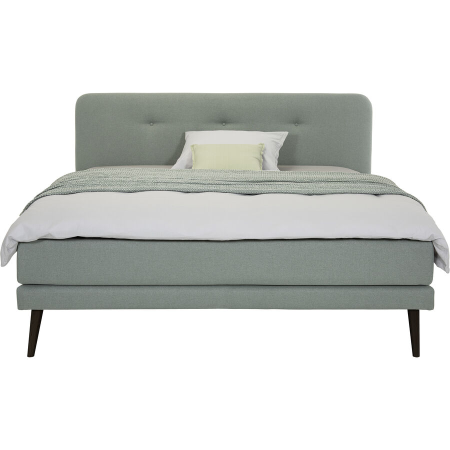 Boxspringbett President mint Stoff 180 x 200 cm - Möbel Konfigurator: Traummöbel individuell zusammenstellen