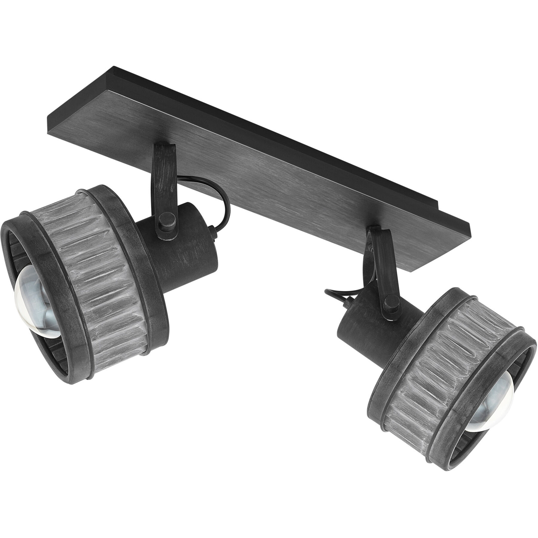 Eglo Spot Turrock Grau/schwarz Stahl B 16 cm
