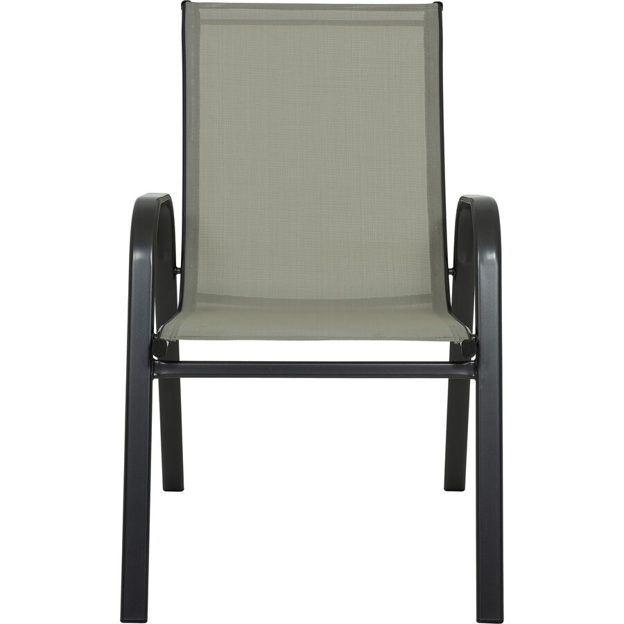 Gartenstuhl Vasto II Grau Kunststoff/Metall 55 cm