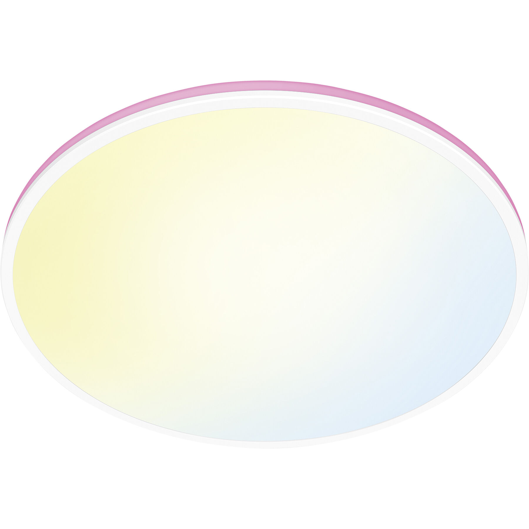 Deckenlampe WiZ weiss Plastik 2100 lm B 4 cm - LED - Lichtfarbe: Extra warmweiss - Helles Neutralweiss - LED Energiesparlampen