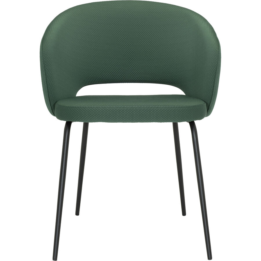 Stuhl Luvio Grün Polyester 76 cm