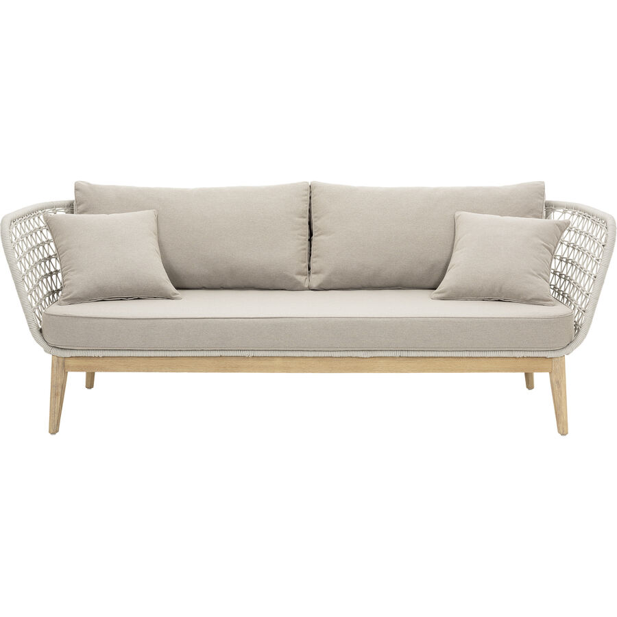 Gartenlounge Wallo II Beige Holz T 78 H 73 cm – Gartenlounge – Wetterfeste Gartenmöbel & Accessoires