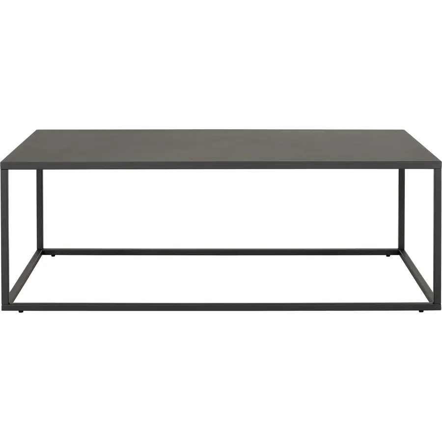Beistelltisch Puerto Rico dunkelgrau Stahl B 100 H 35 cm