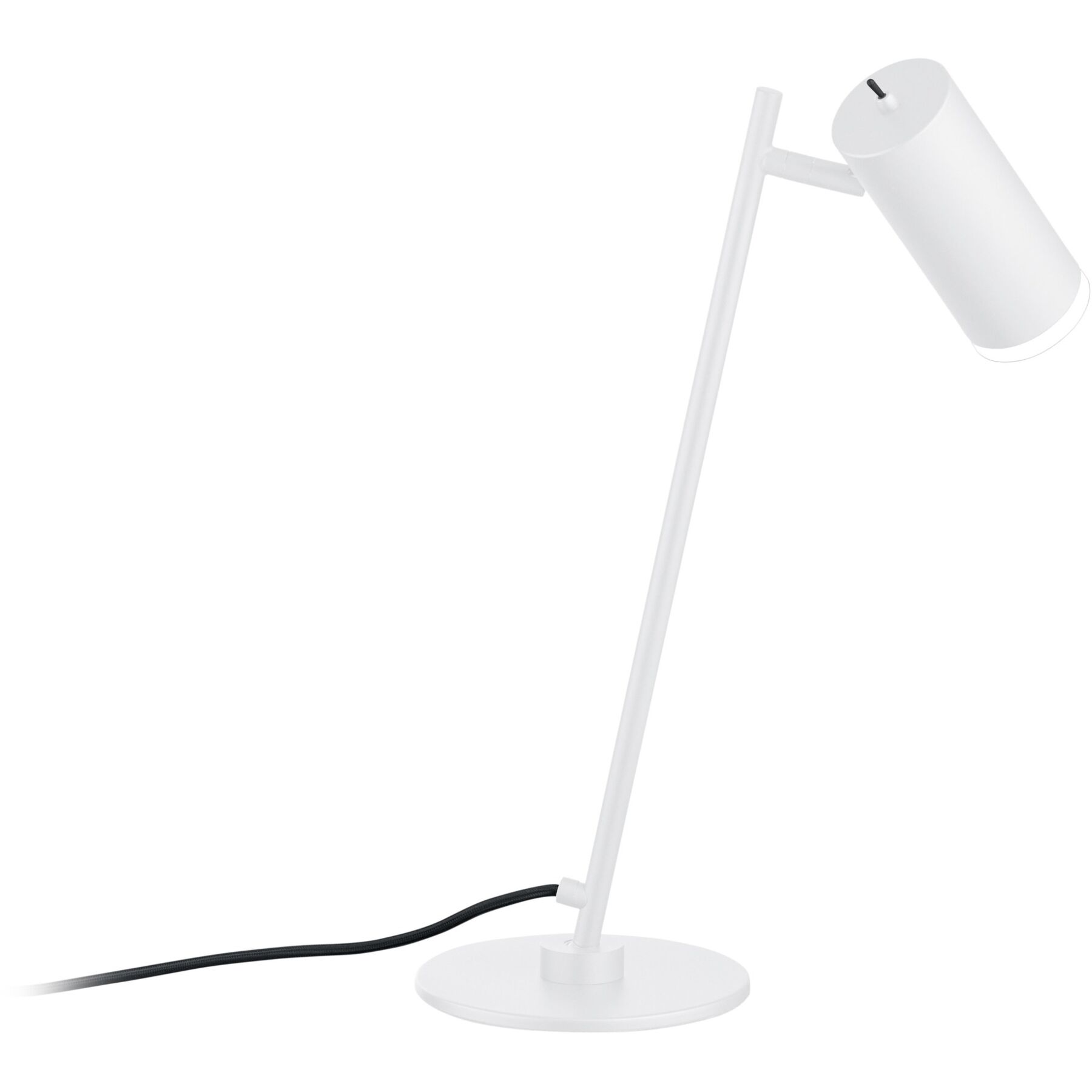 Tischlampe Adina Weiss Metall