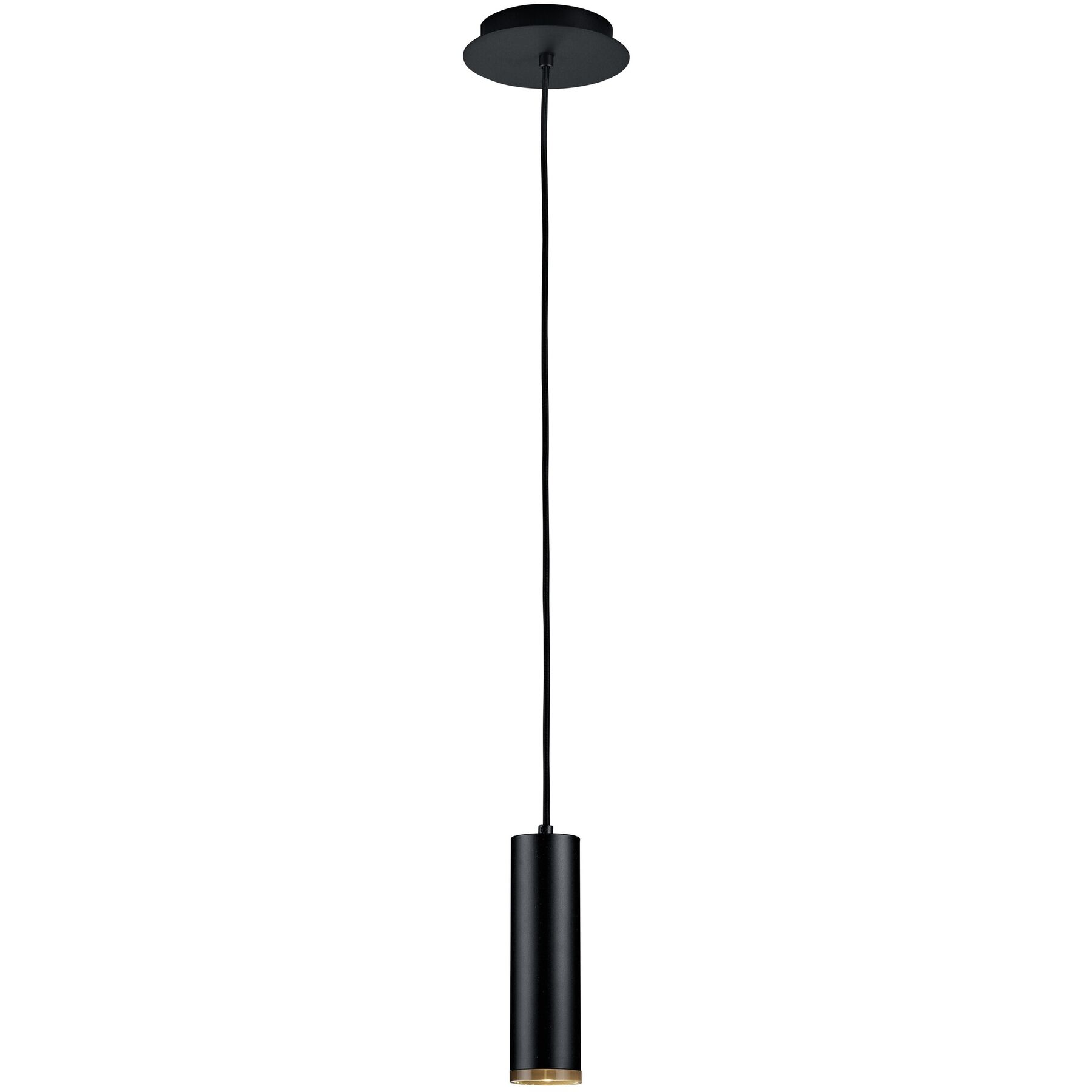 Pendellampe Adina schwarz Metall B 4 cm