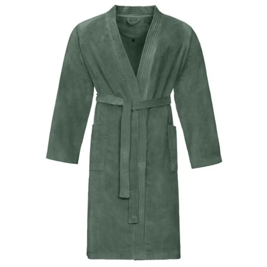 Peignoir de bain Texas XXL Coton Vert d'olive| LIVIQUE