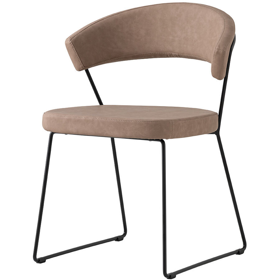 Connubia Schalenstuhl 2er-Set New York