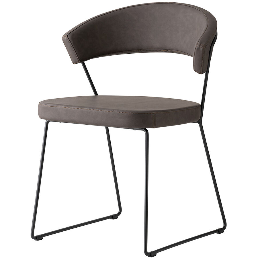 Connubia Schalenstuhl 2er-Set New York