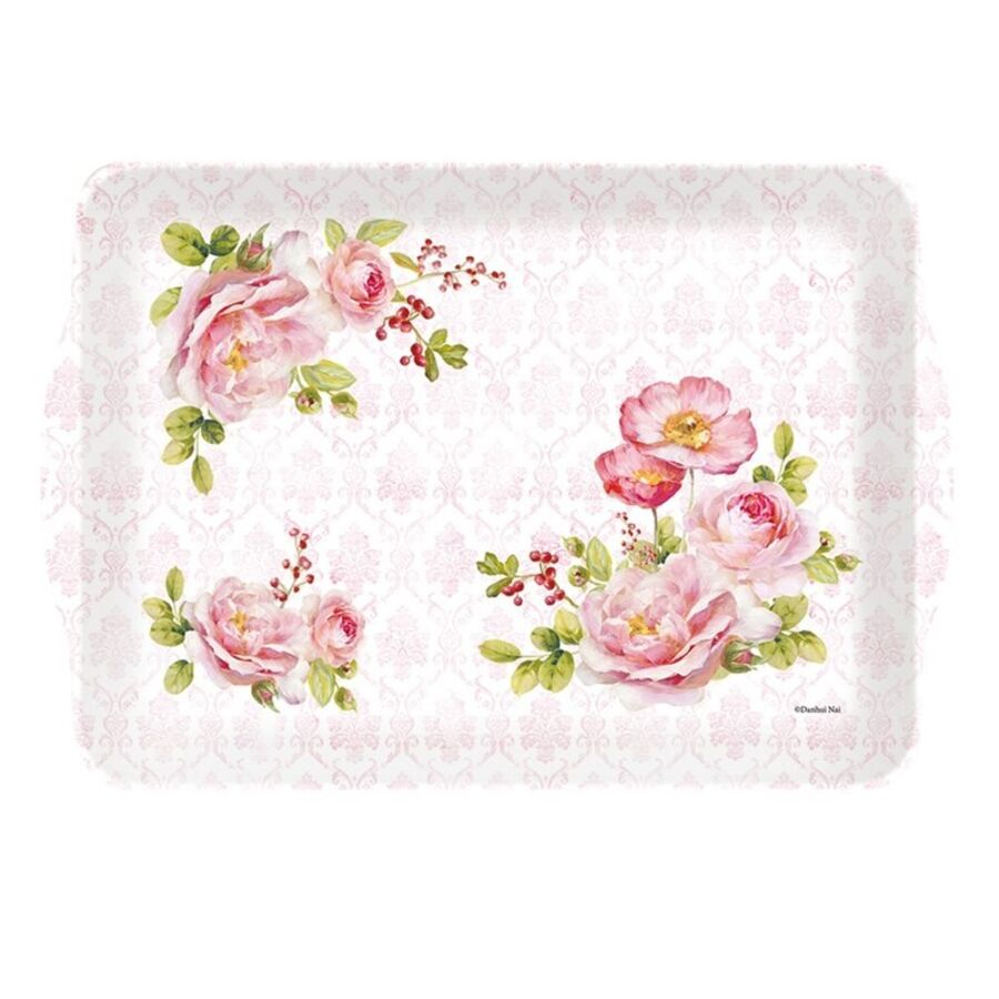 Easy Life Tablett Floral Damask