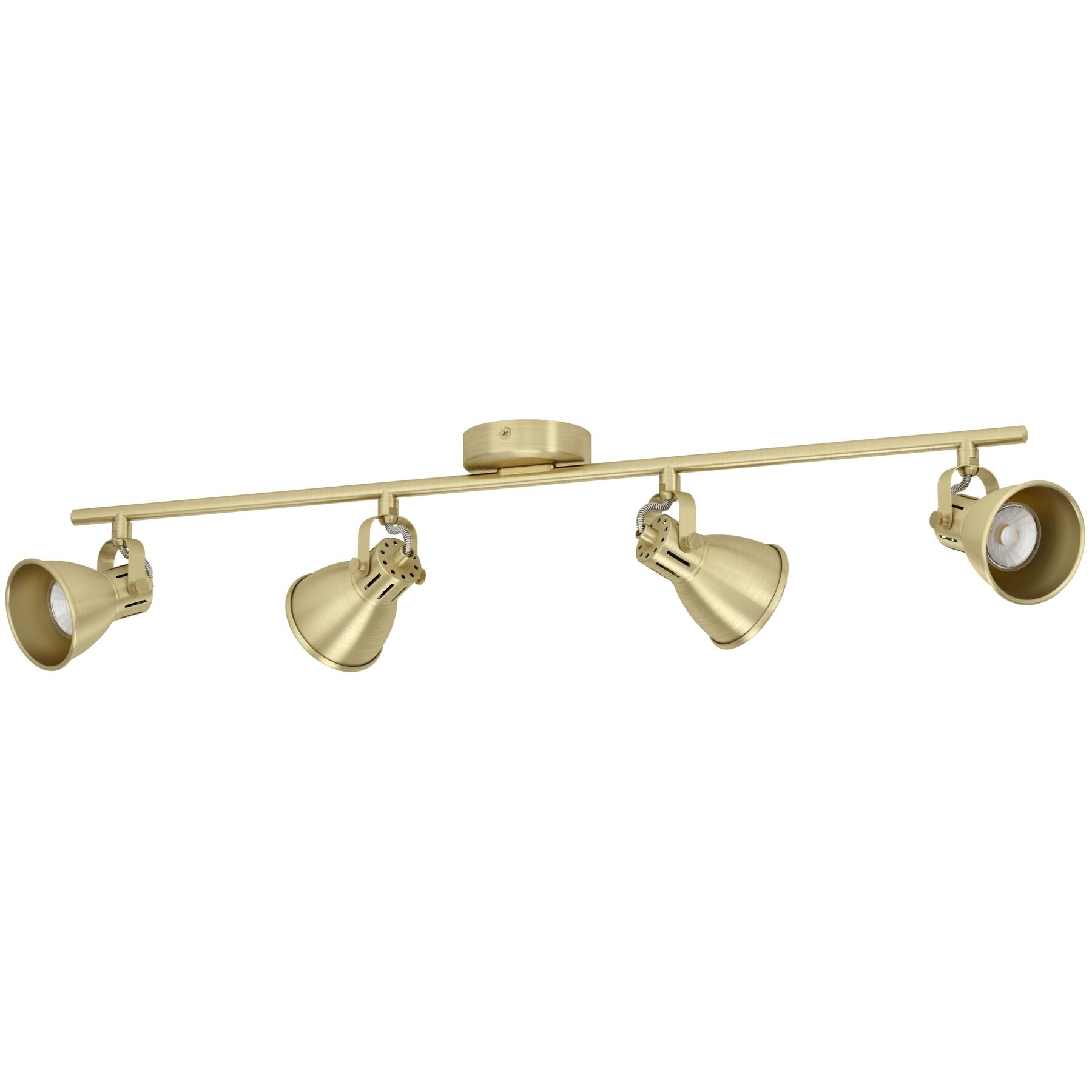 Eglo Spot Seras Messing-gebürstet, gold Stahl B 6.5 cm - LED - LED Energiesparlampen