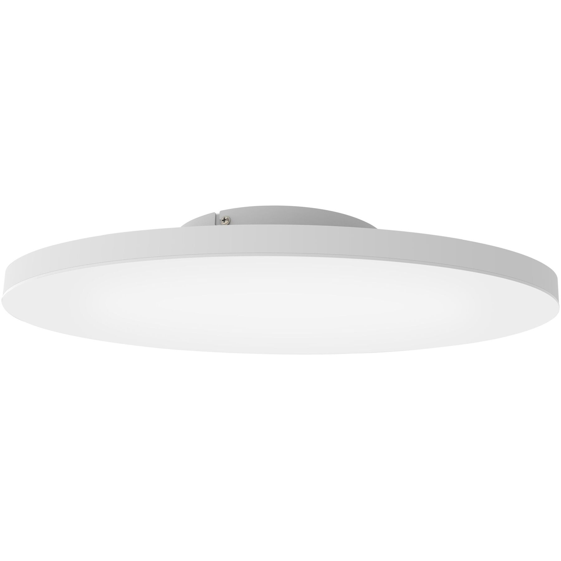 Eglo Deckenlampe Turcona-Z Weiss Aluminium/Stahl 3980 lm Dimmbar B 60 cm - LED - Lichtfarbe: Extra warmweiss - Kaltes Tagesweiss - LED Energiesparlampen