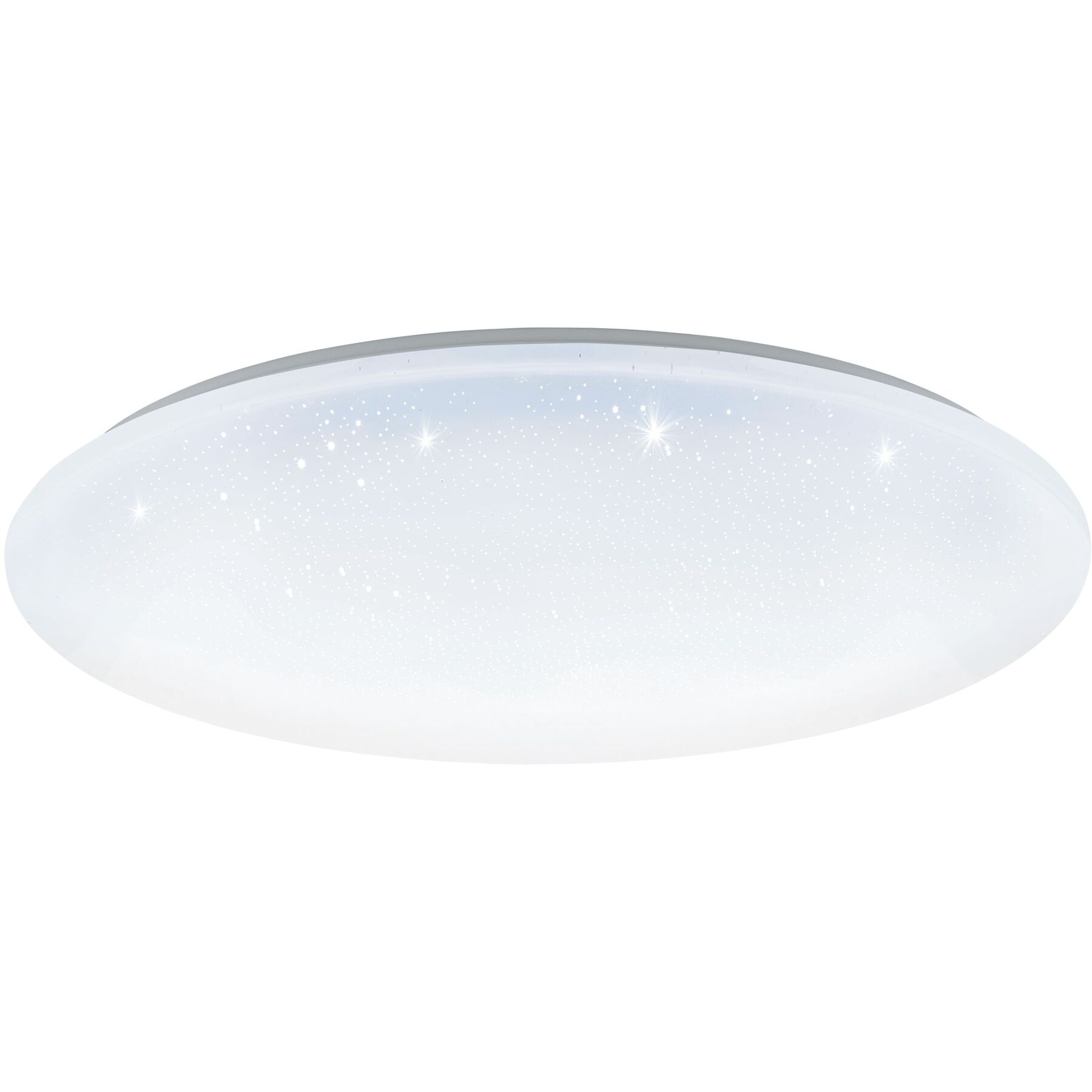 Eglo Deckenlampe Totari-Z Weiss Stahl 4960 lm Dimmbar B 53 cm - LED - Lichtfarbe: Extra warmweiss - Kaltes Tagesweiss - LED Energiesparlampen