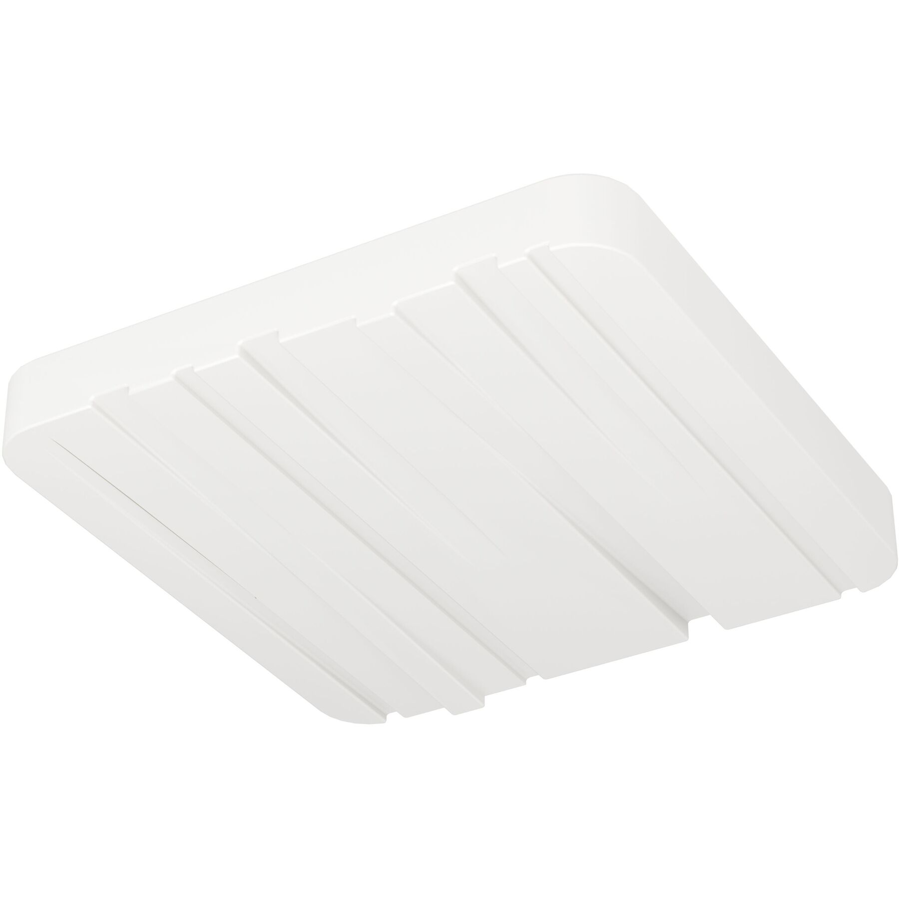 Eglo Deckenlampe Ferentino Weiss Stahl 1100 lm B 28 cm - LED - Lichtfarbe: Warmweiss- LED Energiesparlampe