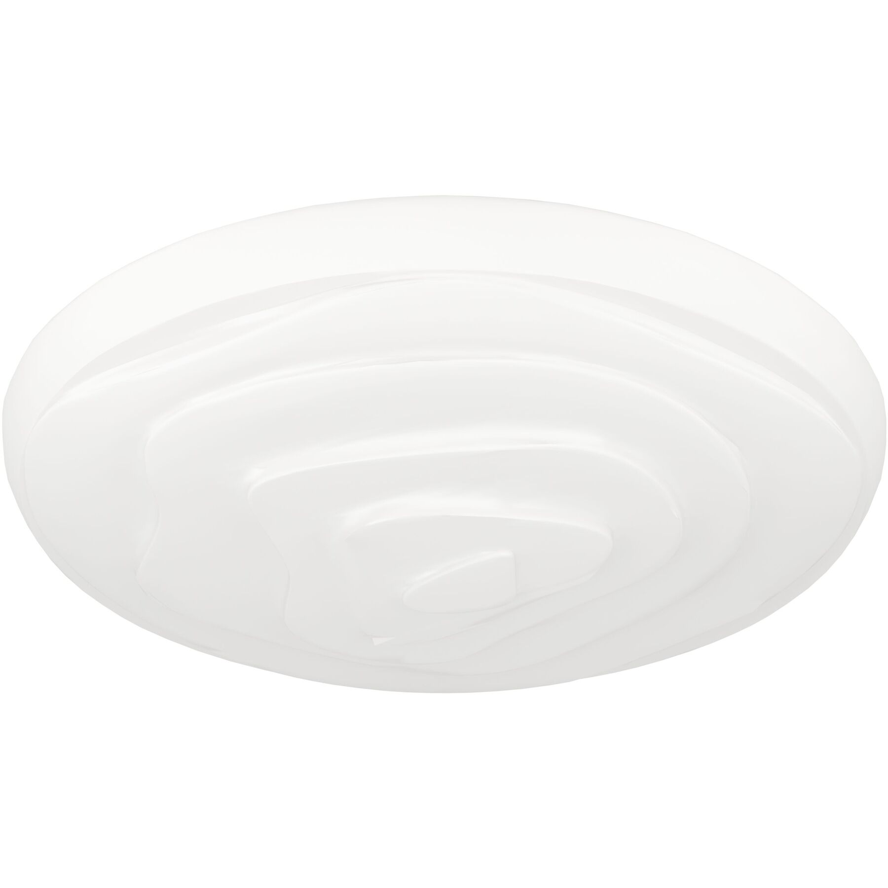 Eglo Deckenlampe Battistona Weiss Stahl 2500 lm Dimmbar B 48 cm - LED - Lichtfarbe: Warmweiss - Kaltes Tagesweiss - LED Energiesparlampen