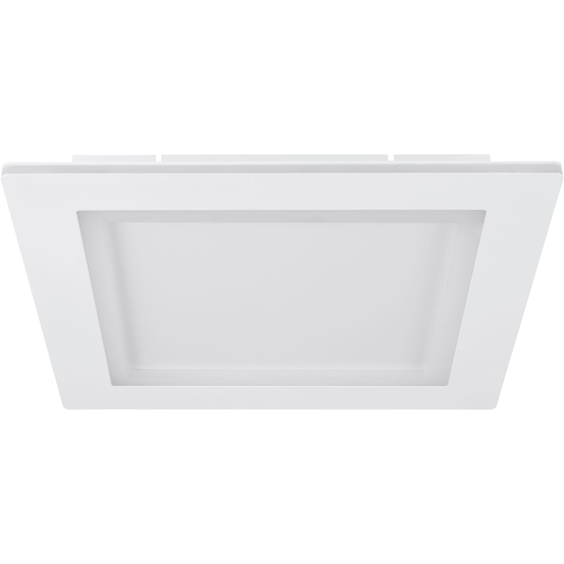 Eglo Deckenlampe Padrogiano-Z Weiss Stahl 3600 lm Dimmbar B 45 cm - LED - Lichtfarbe: Extra warmweiss - Kaltes Tagesweiss - LED Energiesparlampen