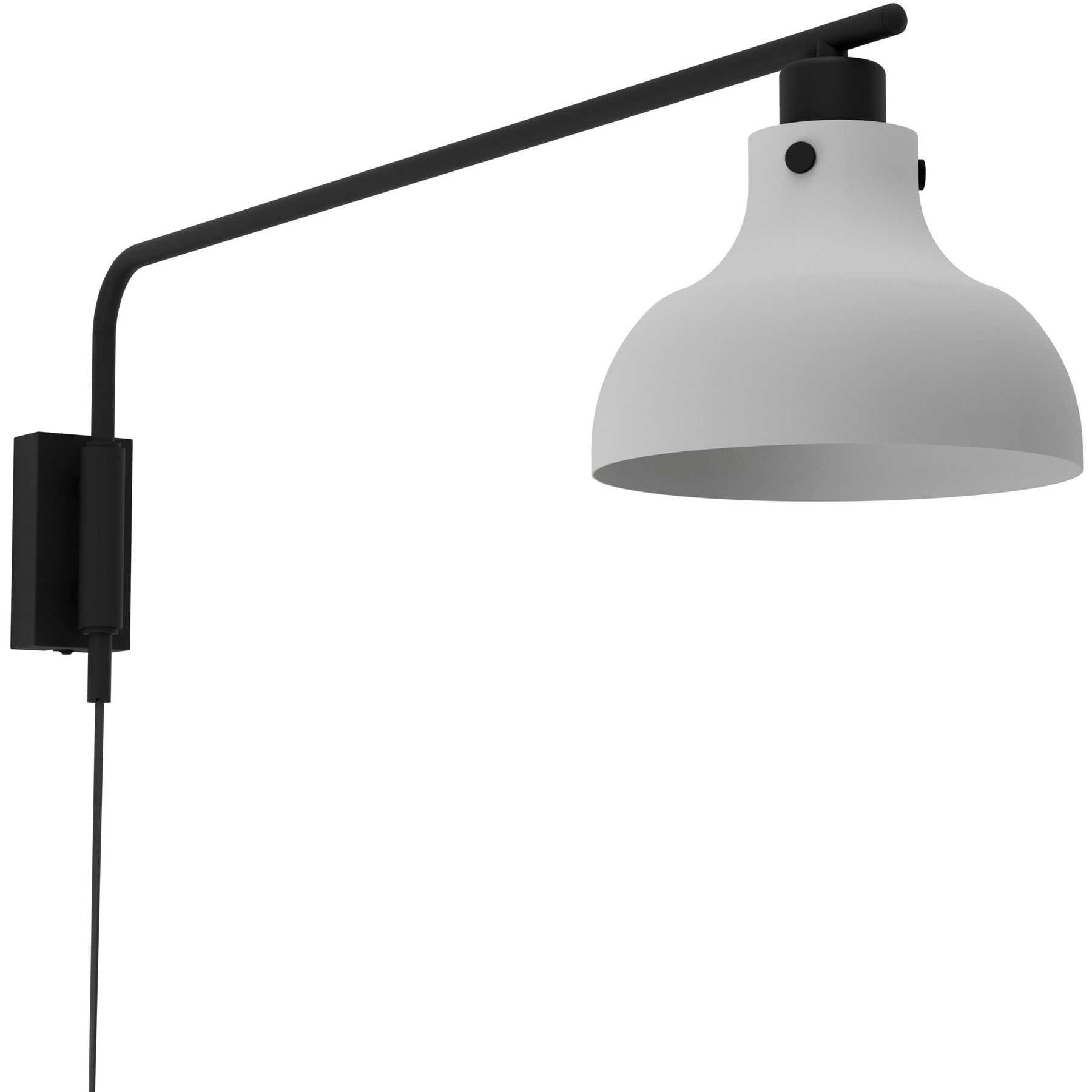 Eglo Wandlampe Matlock Grau/schwarz Stahl
