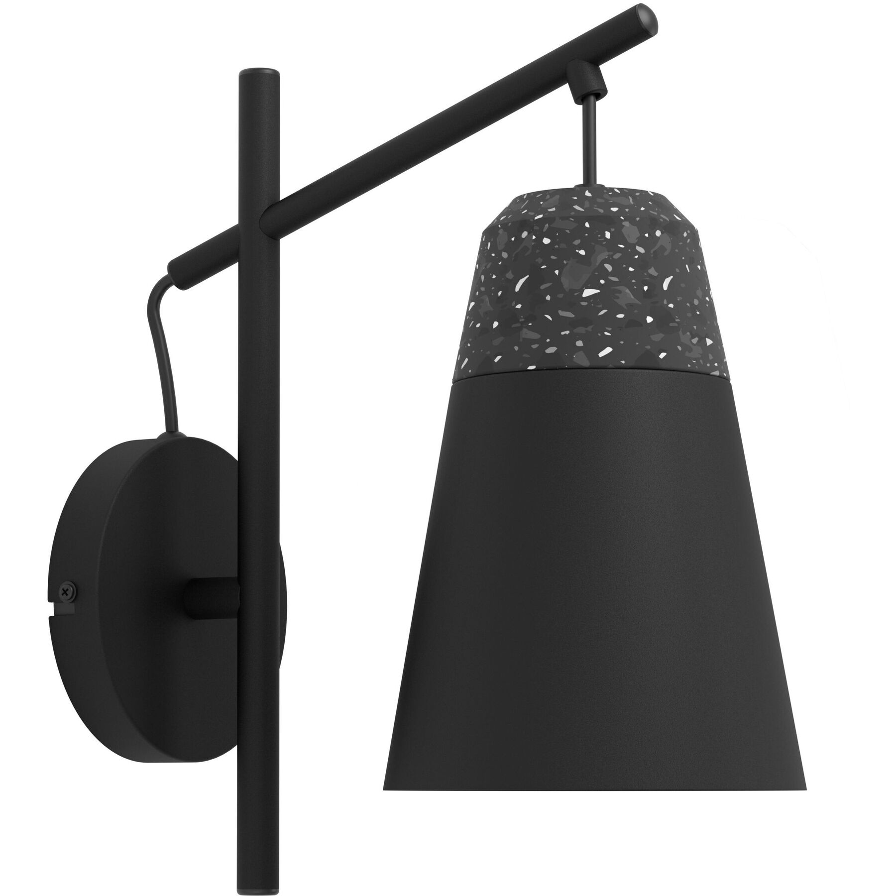 Eglo Wandlampe Canterras Schwarz Stahl