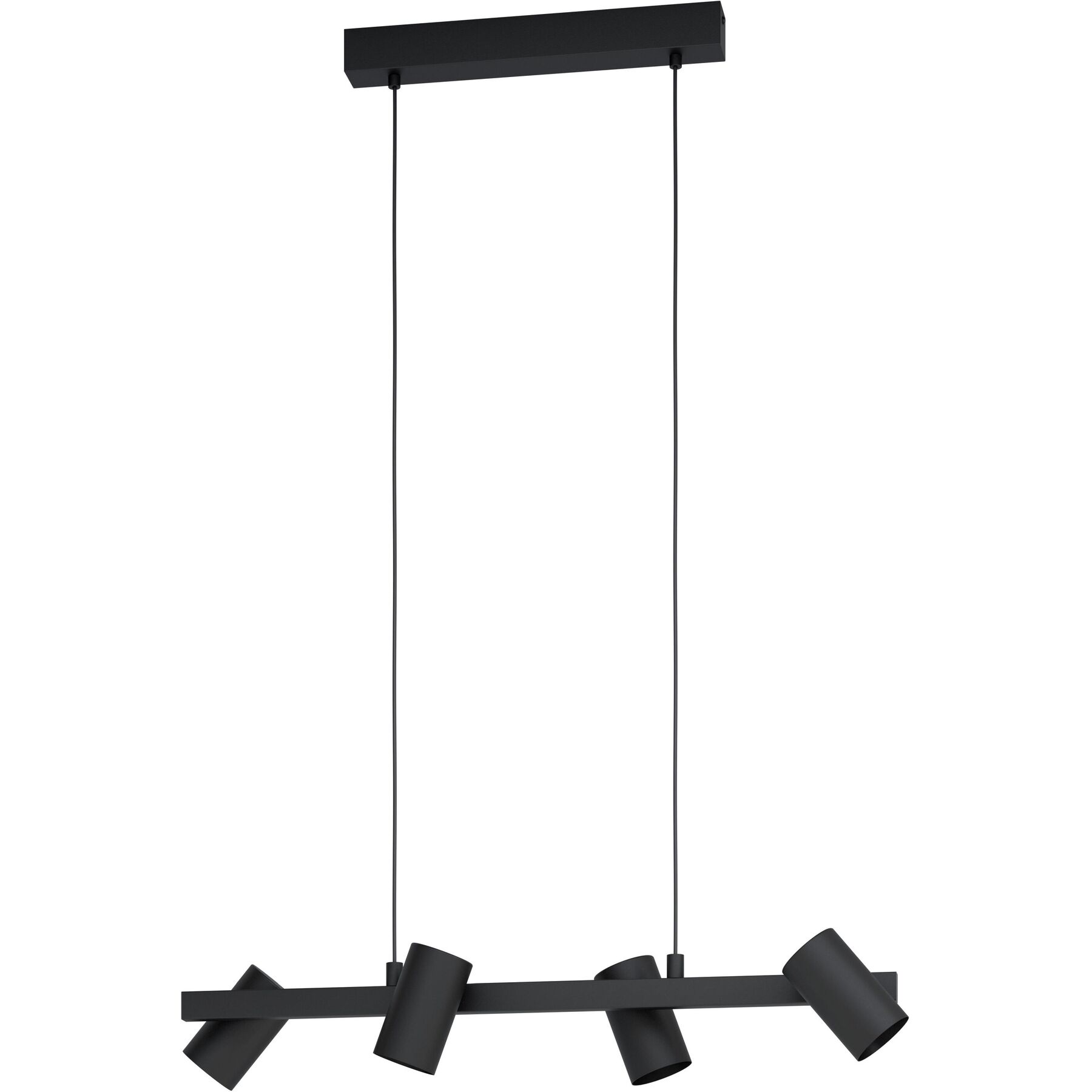Eglo Pendellampe Gatuela 1 Schwarz Stahl B 19 cm